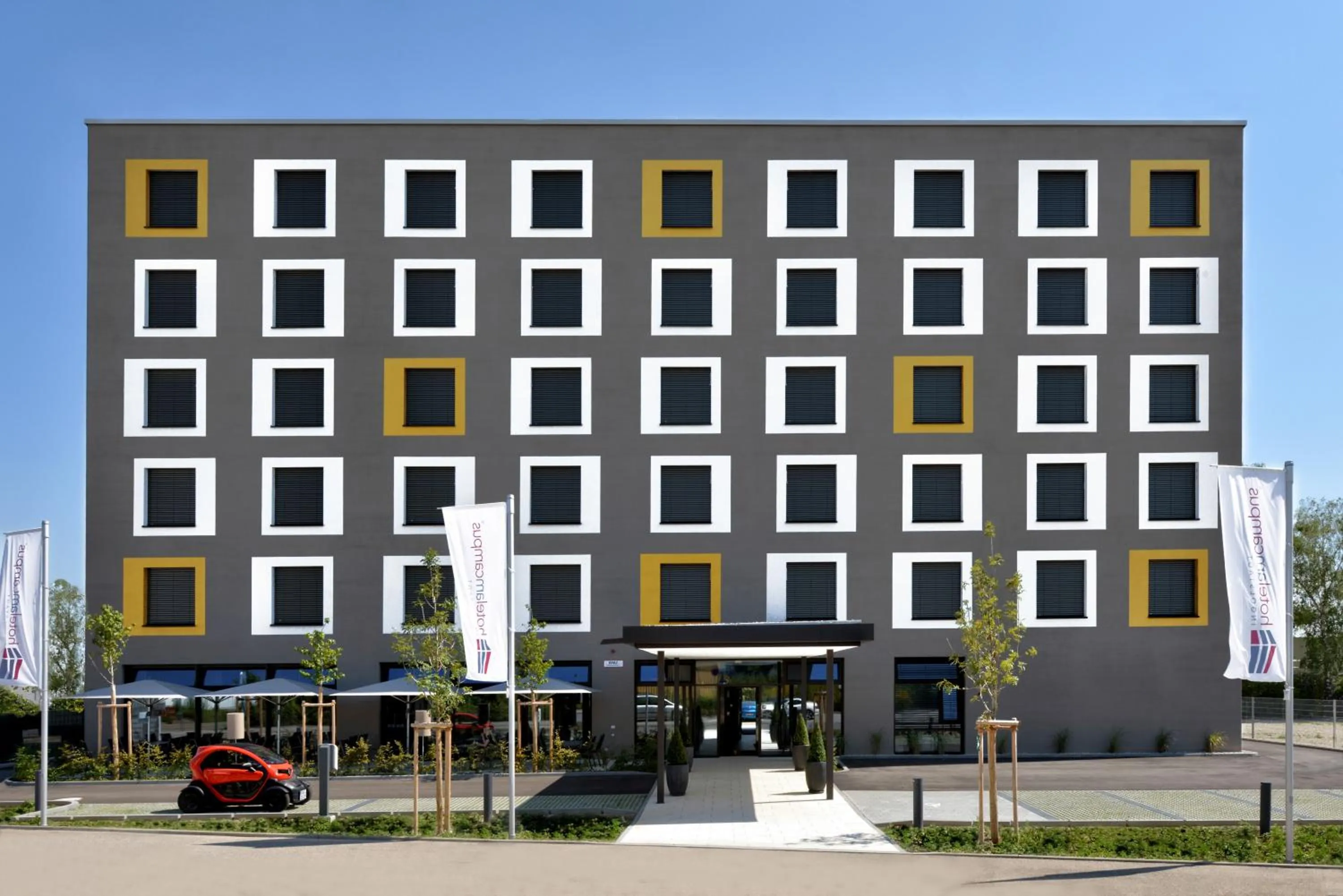 Facade/entrance in Hotel am Campus