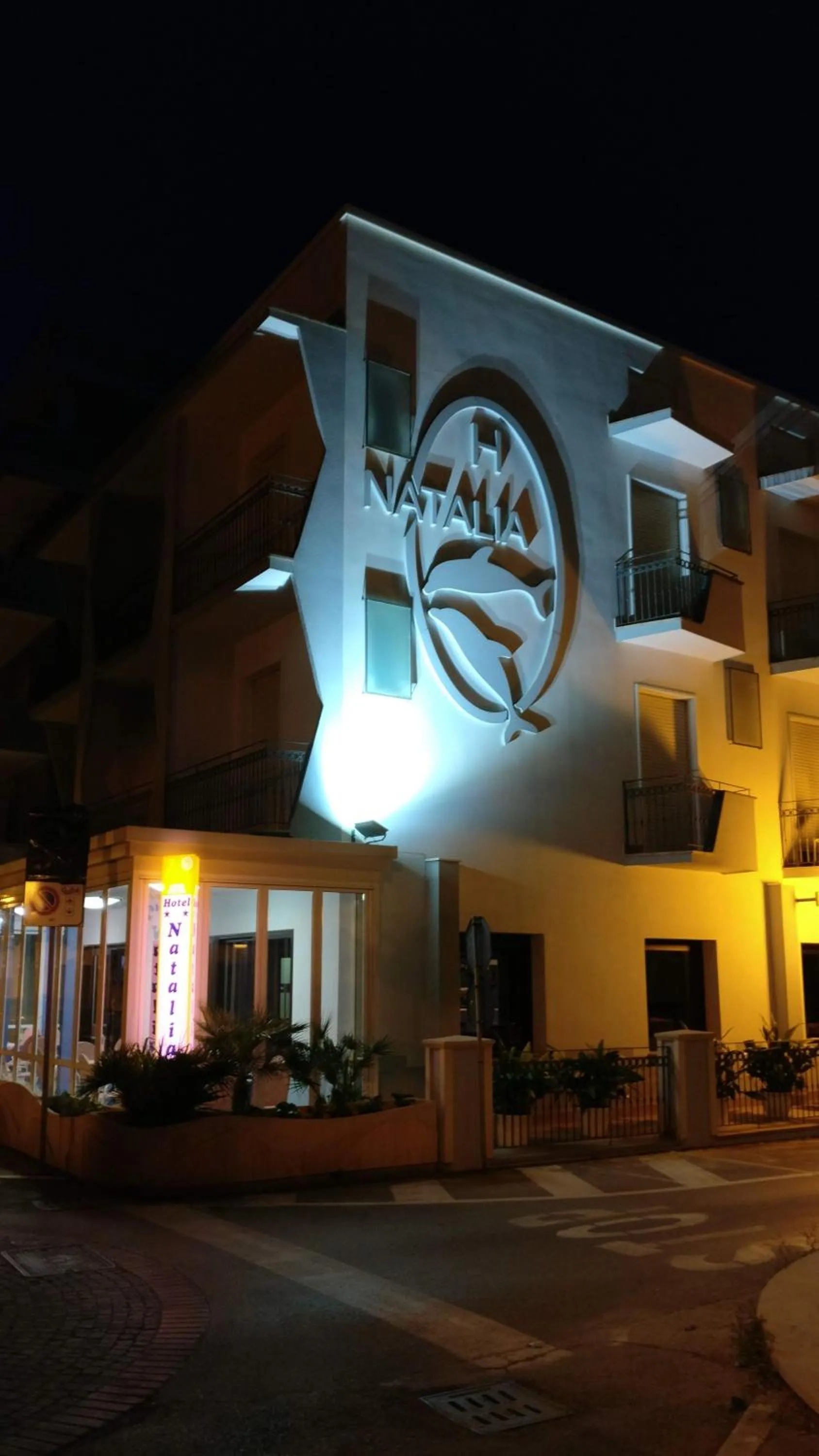 Property building in Hotel Natalia