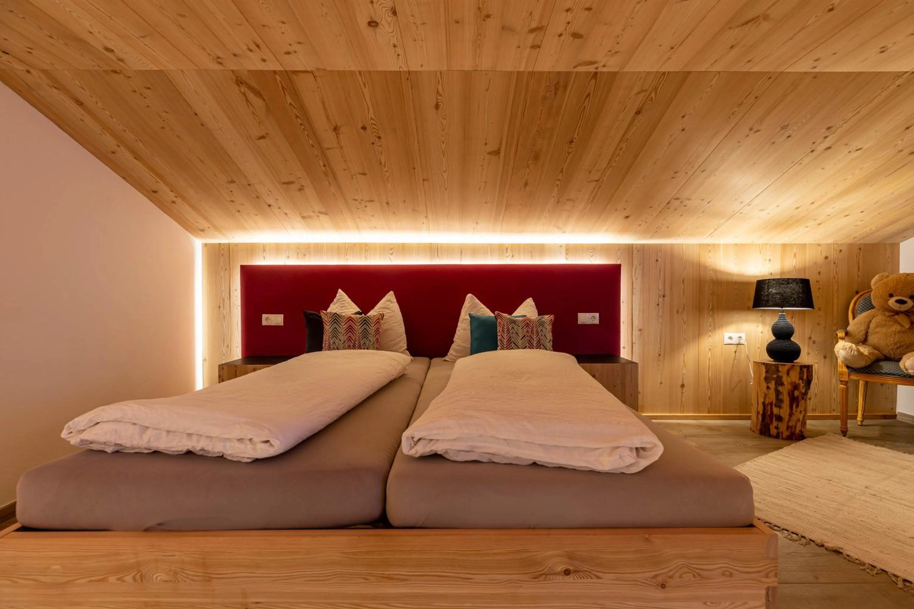 Bed in Hotel Martellerhof