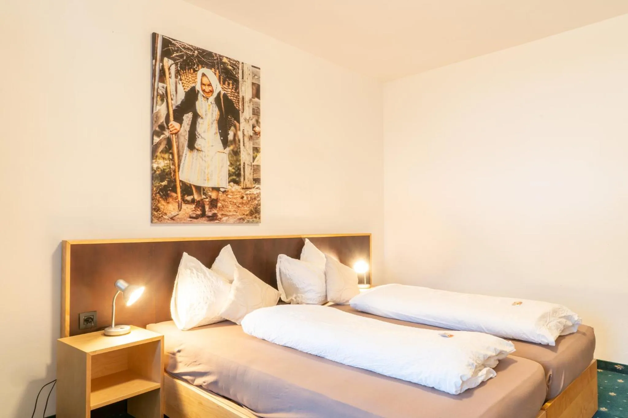 Bed in Hotel Martellerhof