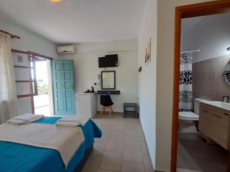 Bedroom, Bed in Pension Anna