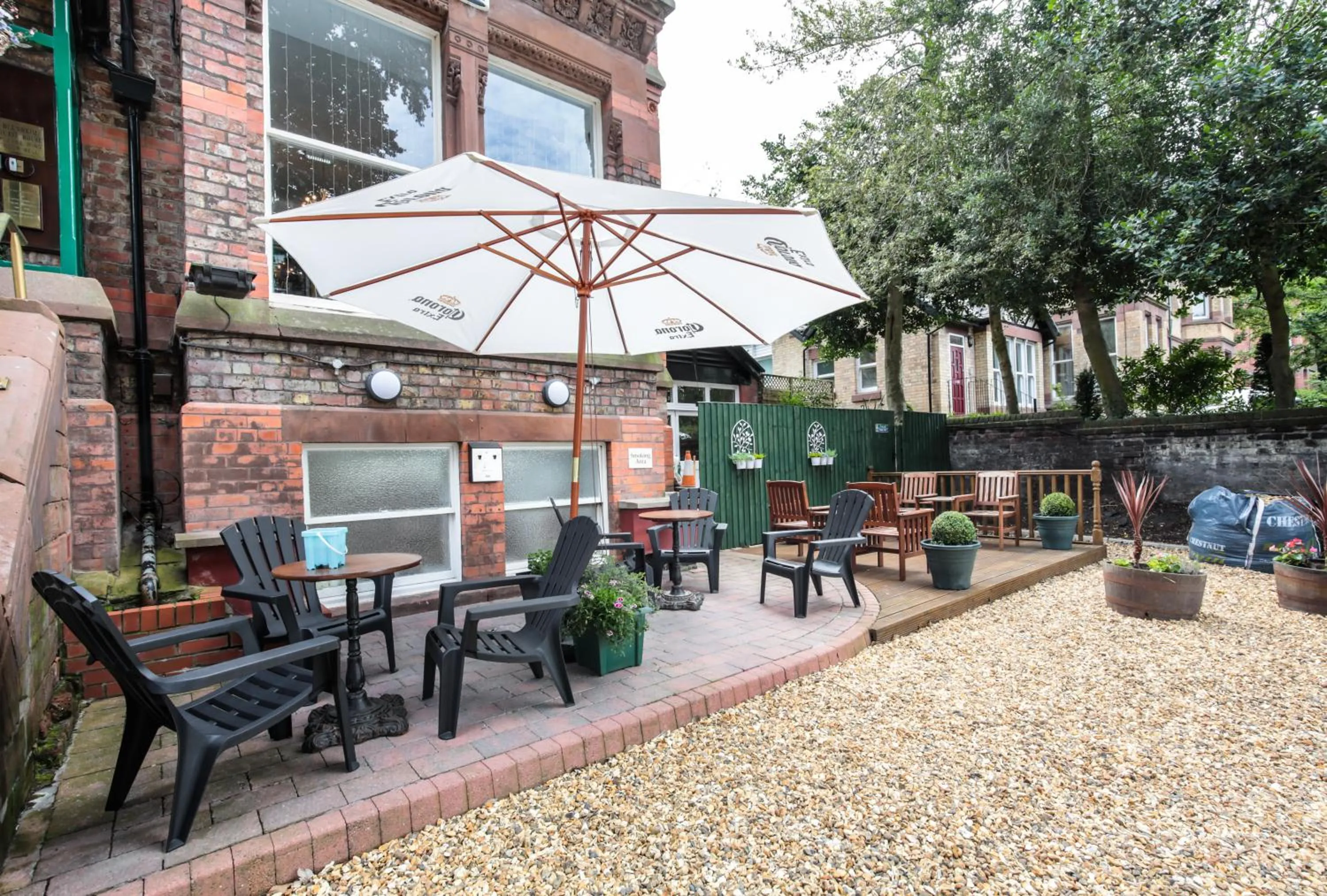 Patio in Sefton Park Hotel
