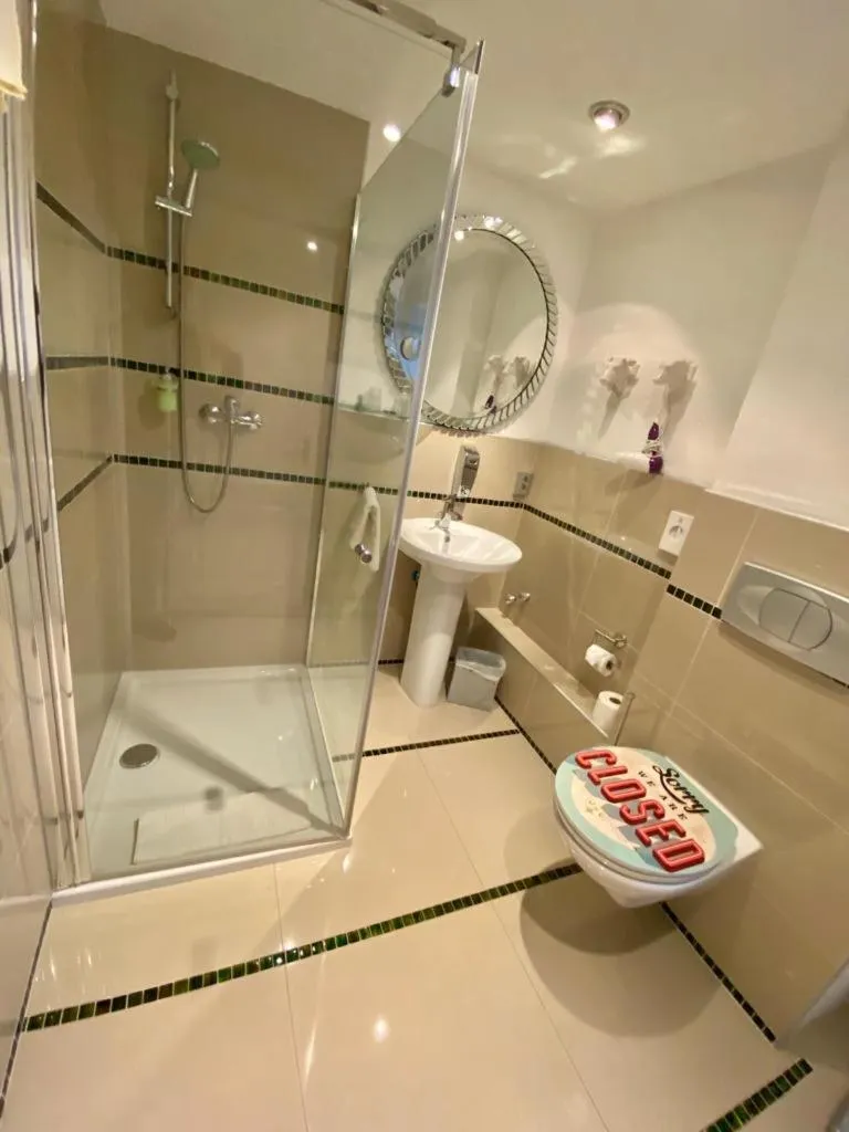 Shower in Hotel Karthäuser Hof