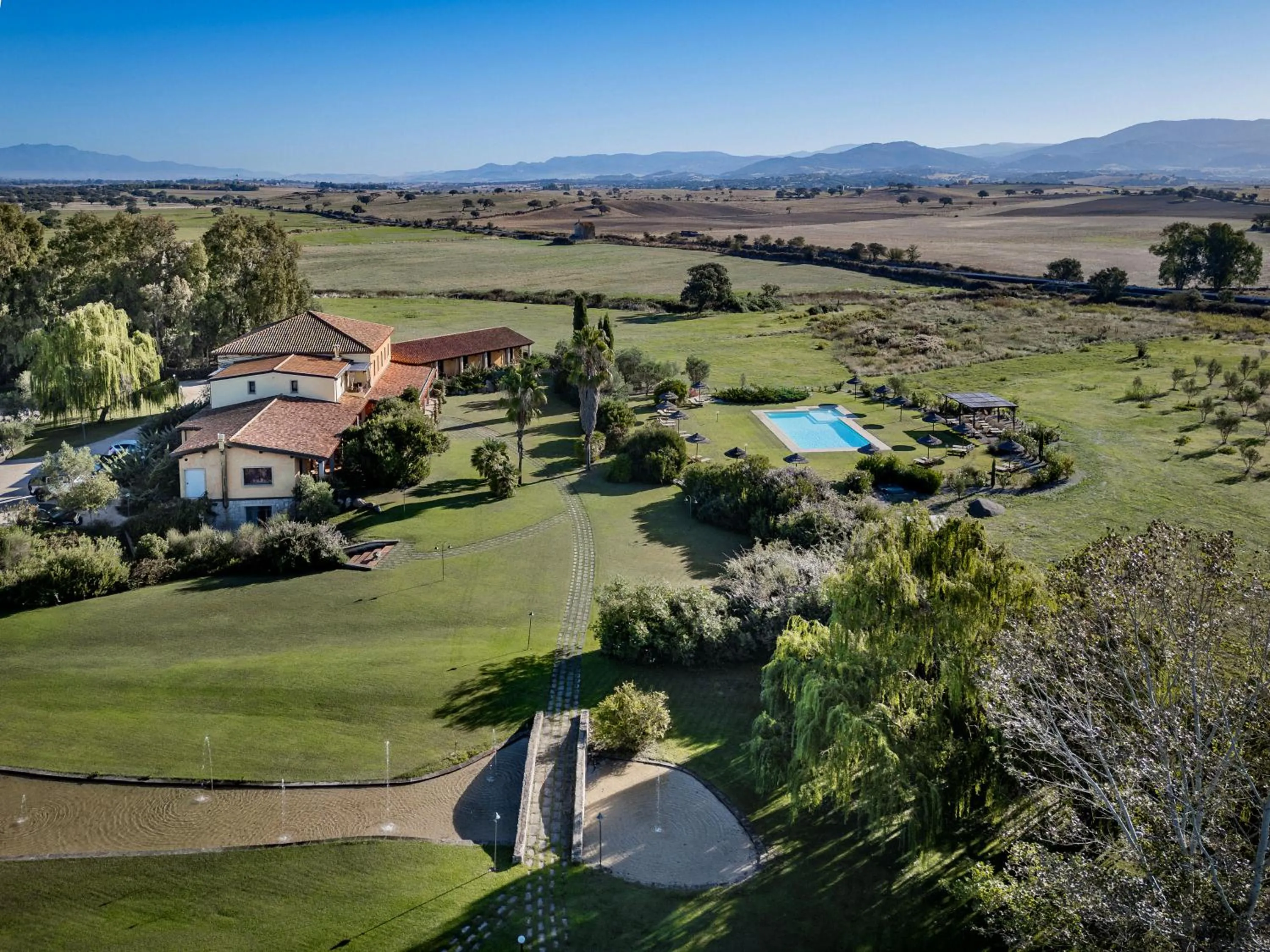 Bird's eye view in Janas Country Resort