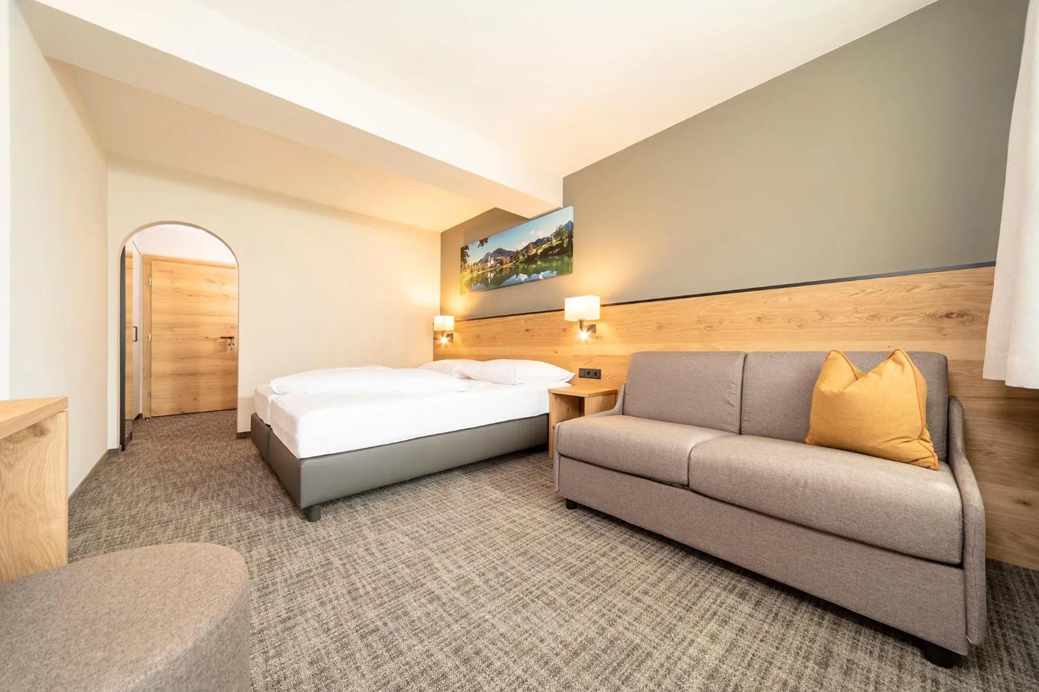 Photo of the whole room, Bed in Hotel Stockerwirt