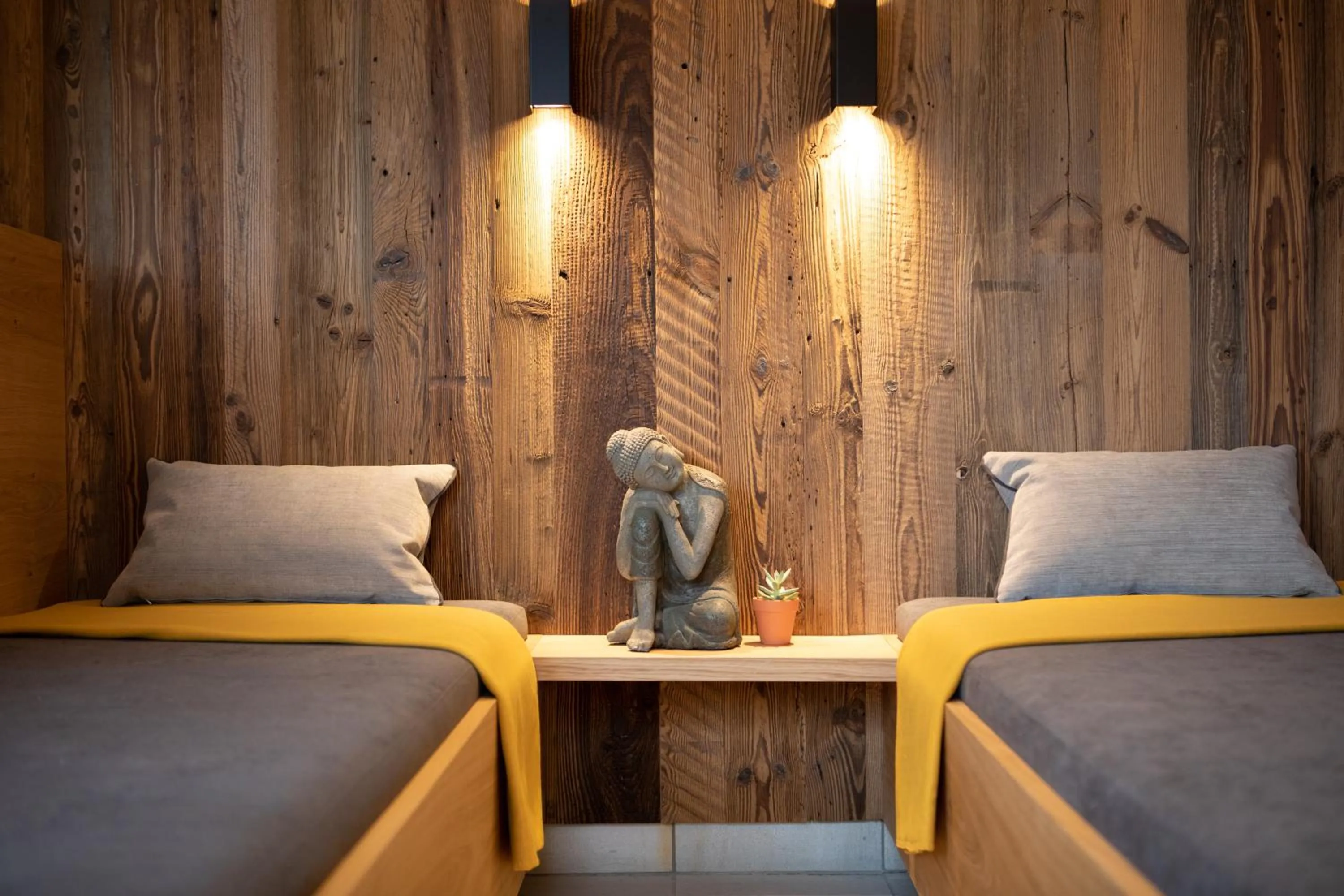 Sauna, Bed in Hotel Stockerwirt