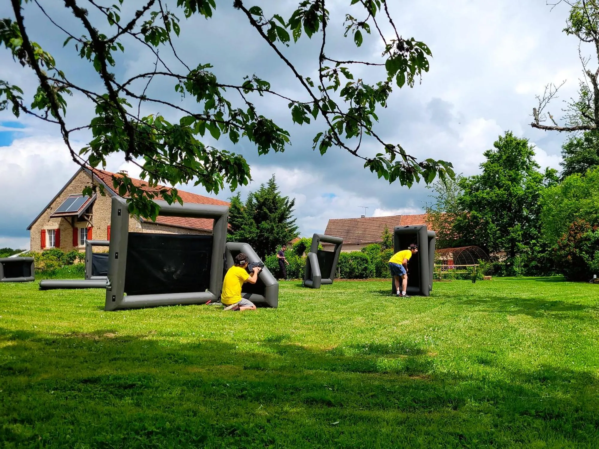 Day in Jardin des Sens, la Rente d'Eguilly