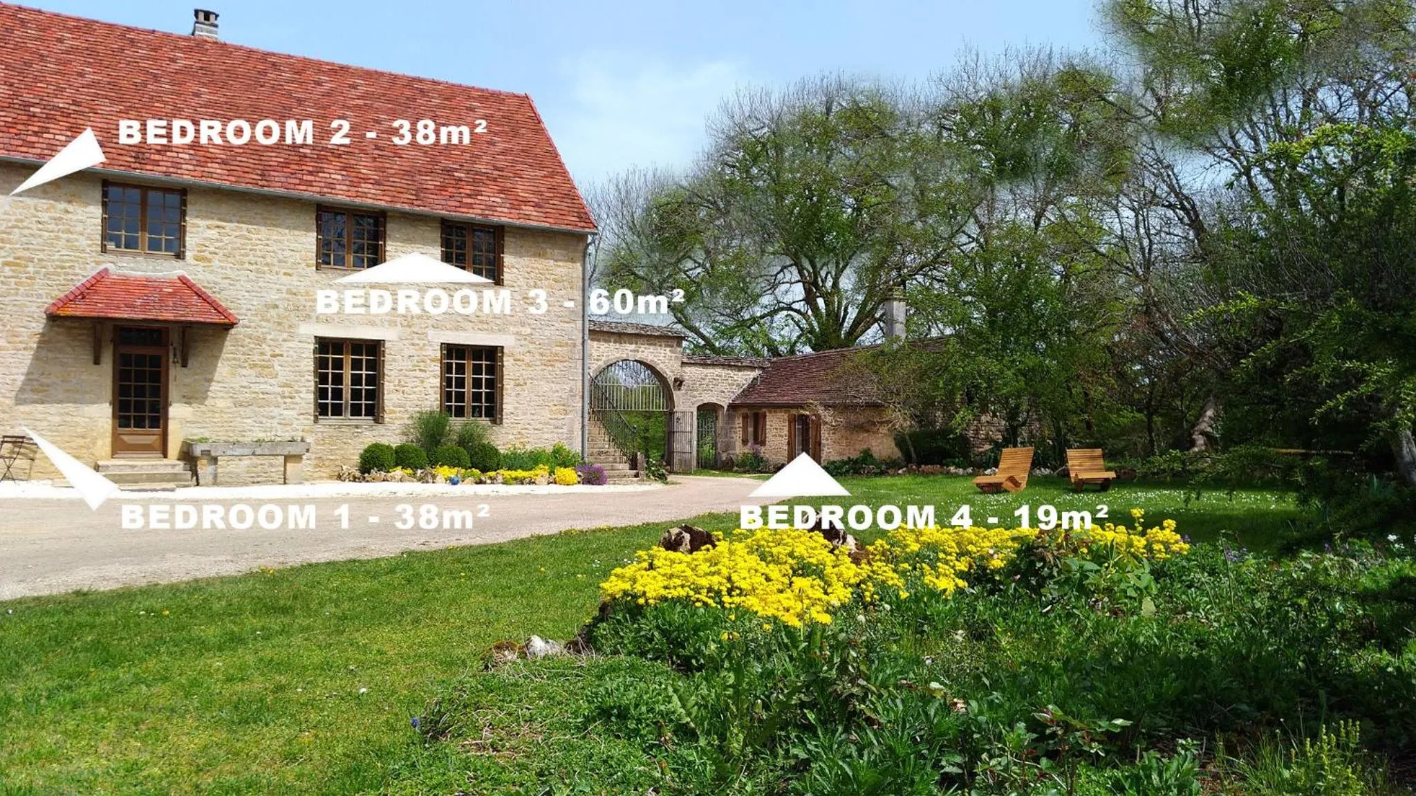 Property building in Jardin des Sens, la Rente d'Eguilly