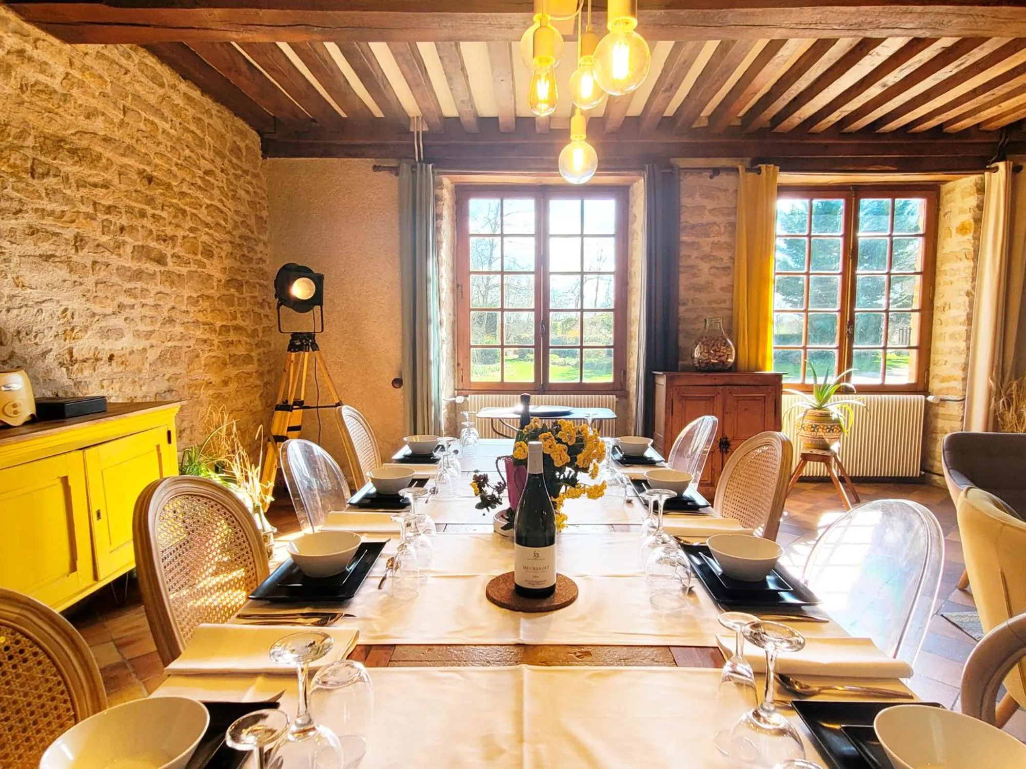 Living room in Jardin des Sens, la Rente d'Eguilly