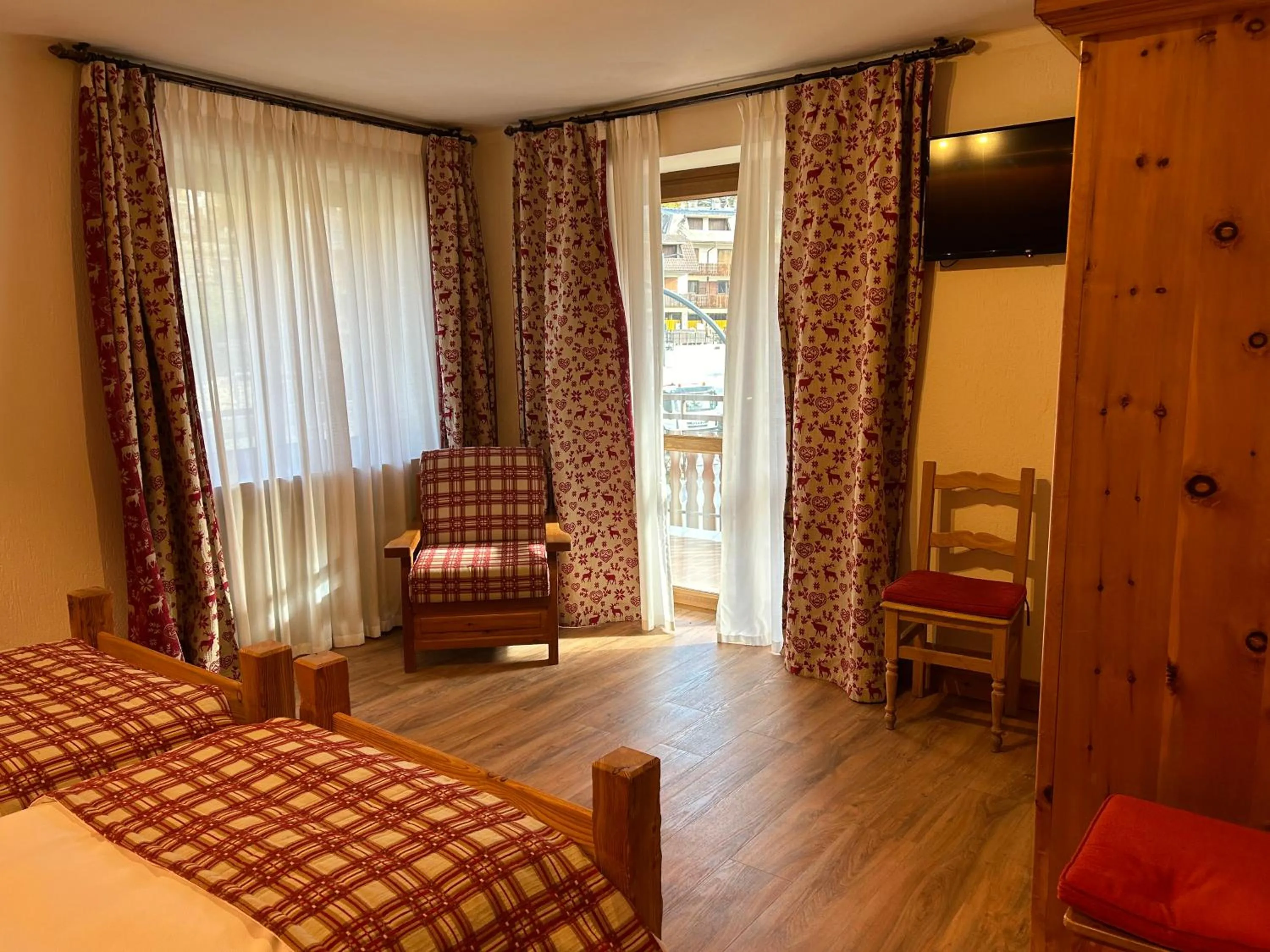 Bed in Hotel Stella Alpina