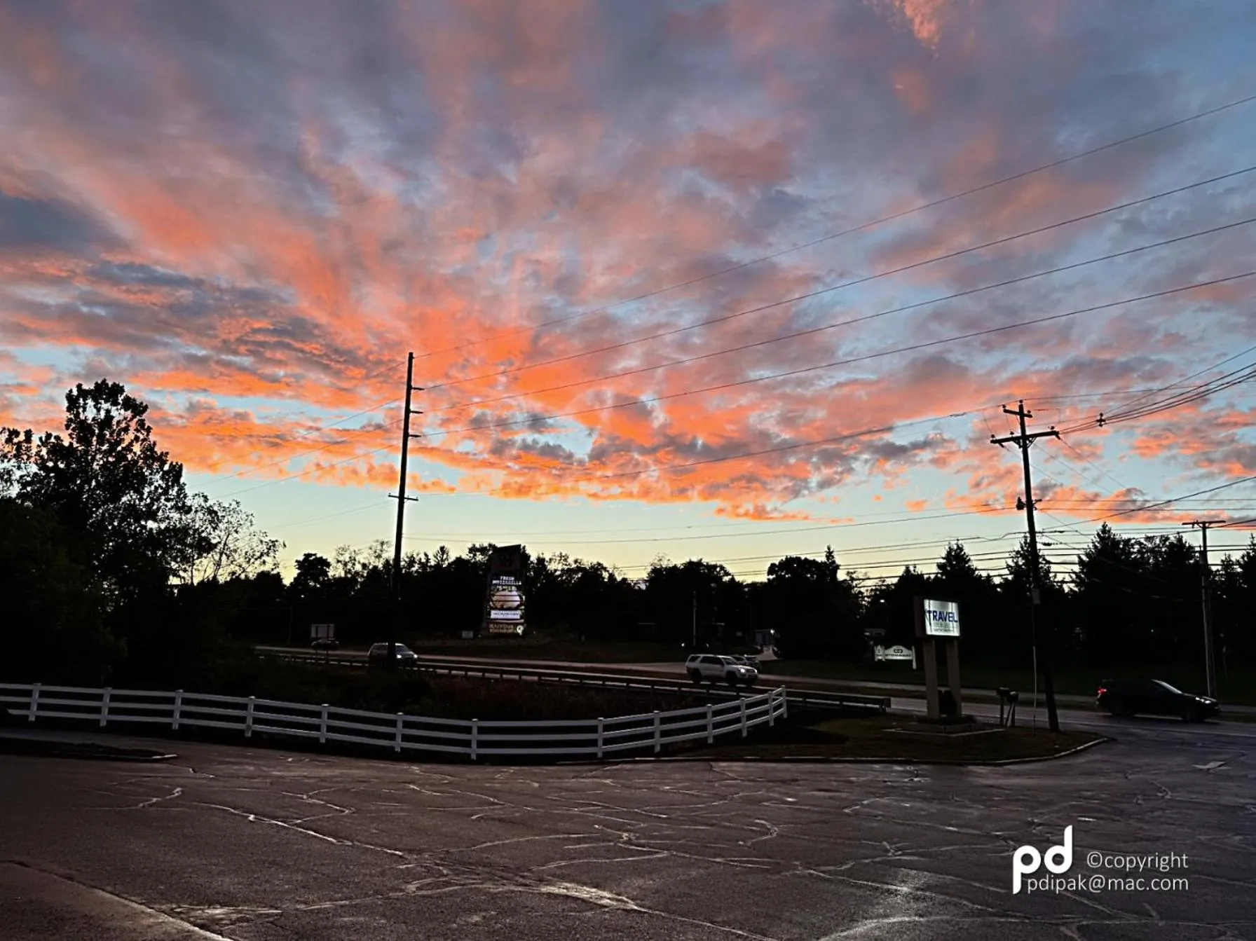 Sunset in Travel Inn & Suites Flemington