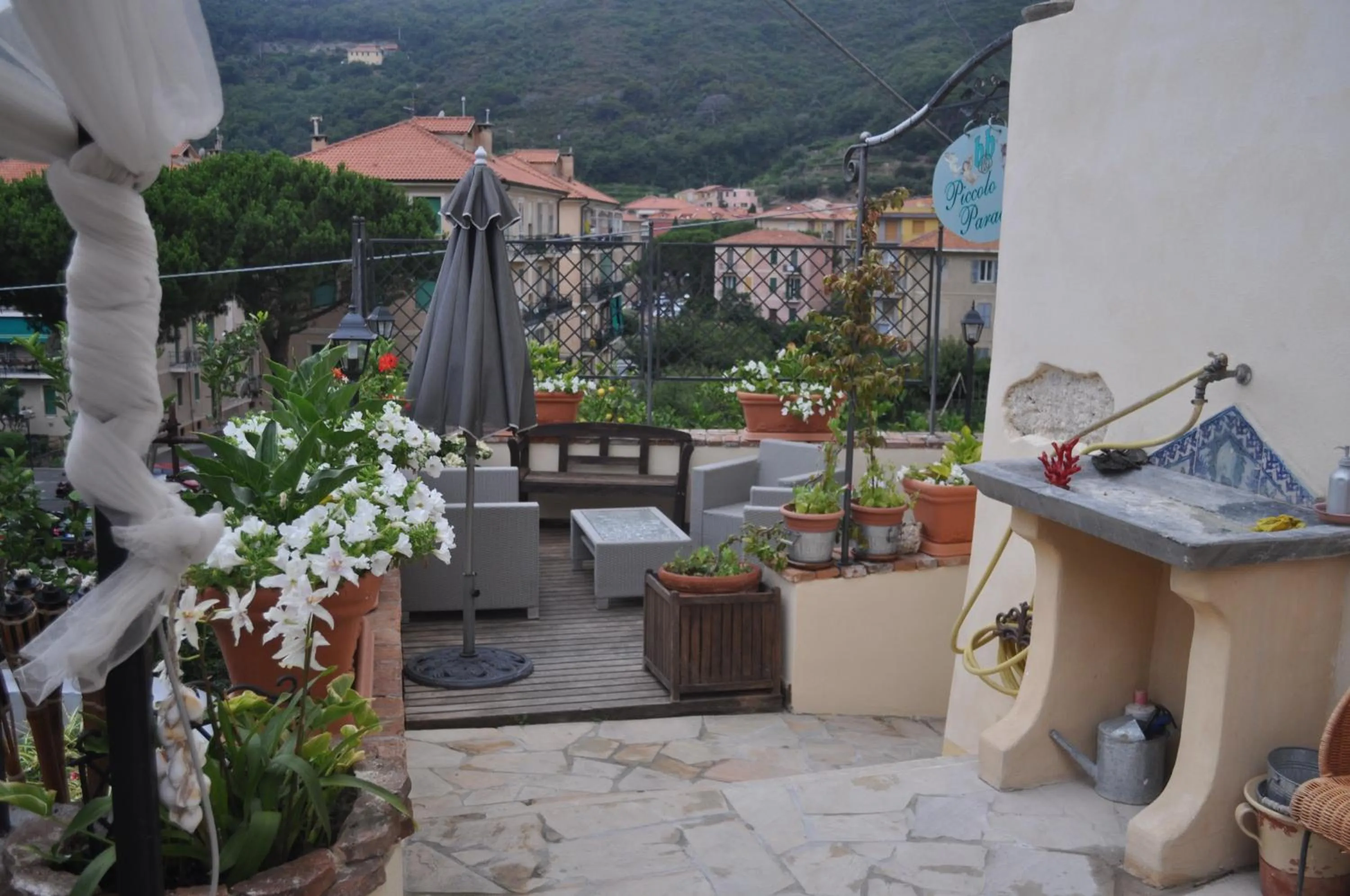 Balcony/Terrace in B&B Piccolo Paradiso