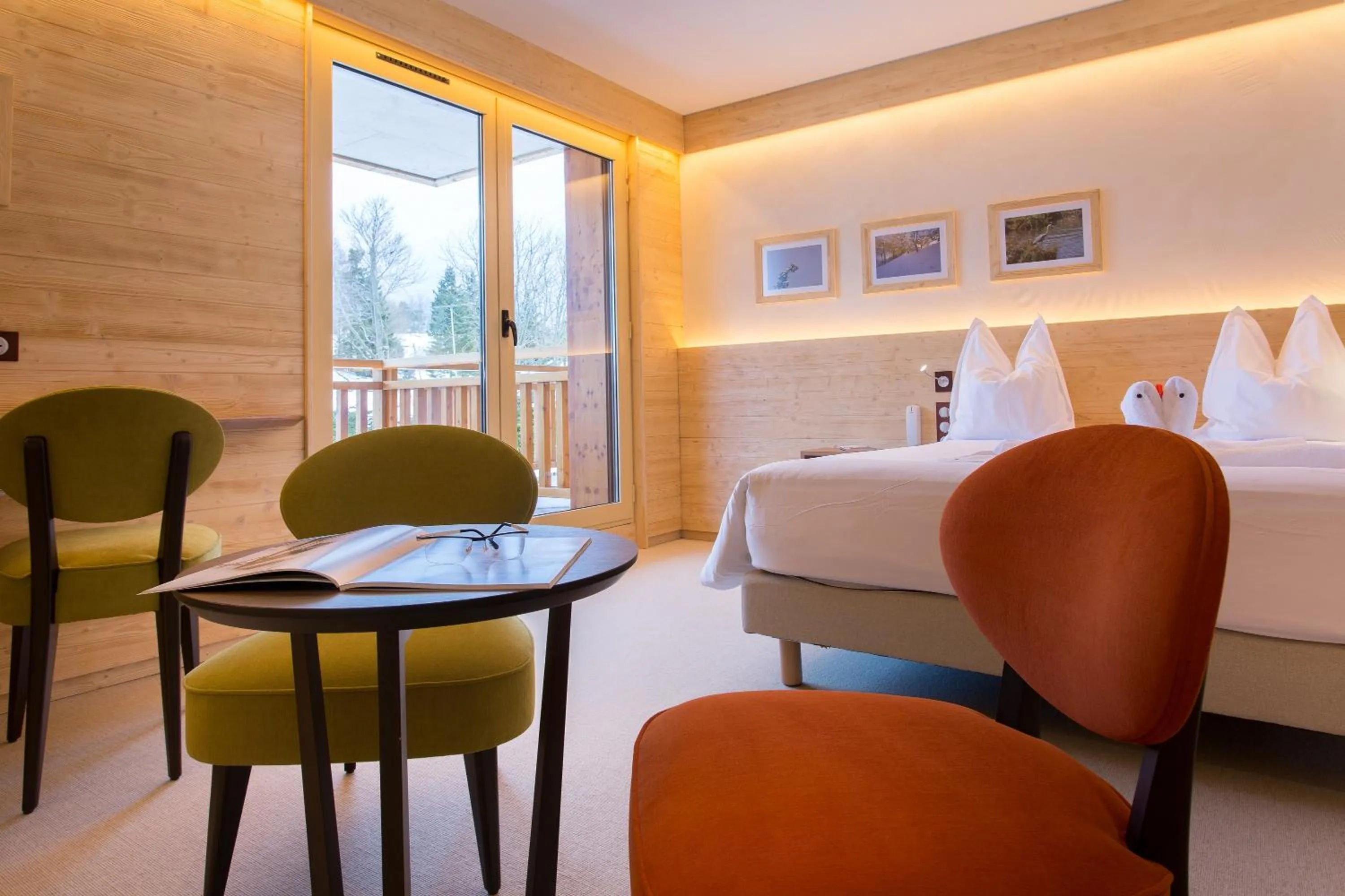 Balcony/Terrace in Hotel Restaurant Mont Champ du Feu