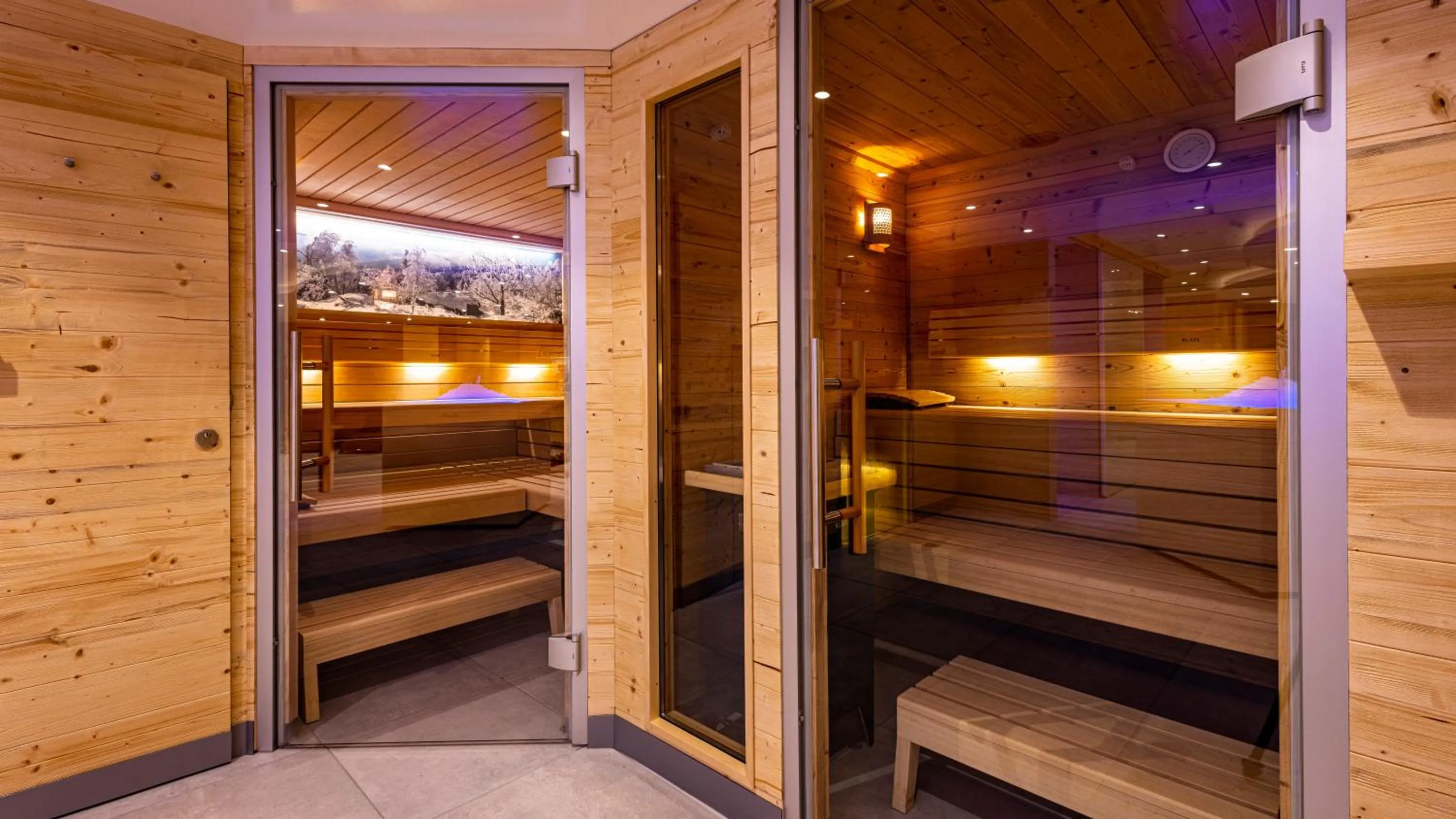 Sauna in Hotel Restaurant Mont Champ du Feu