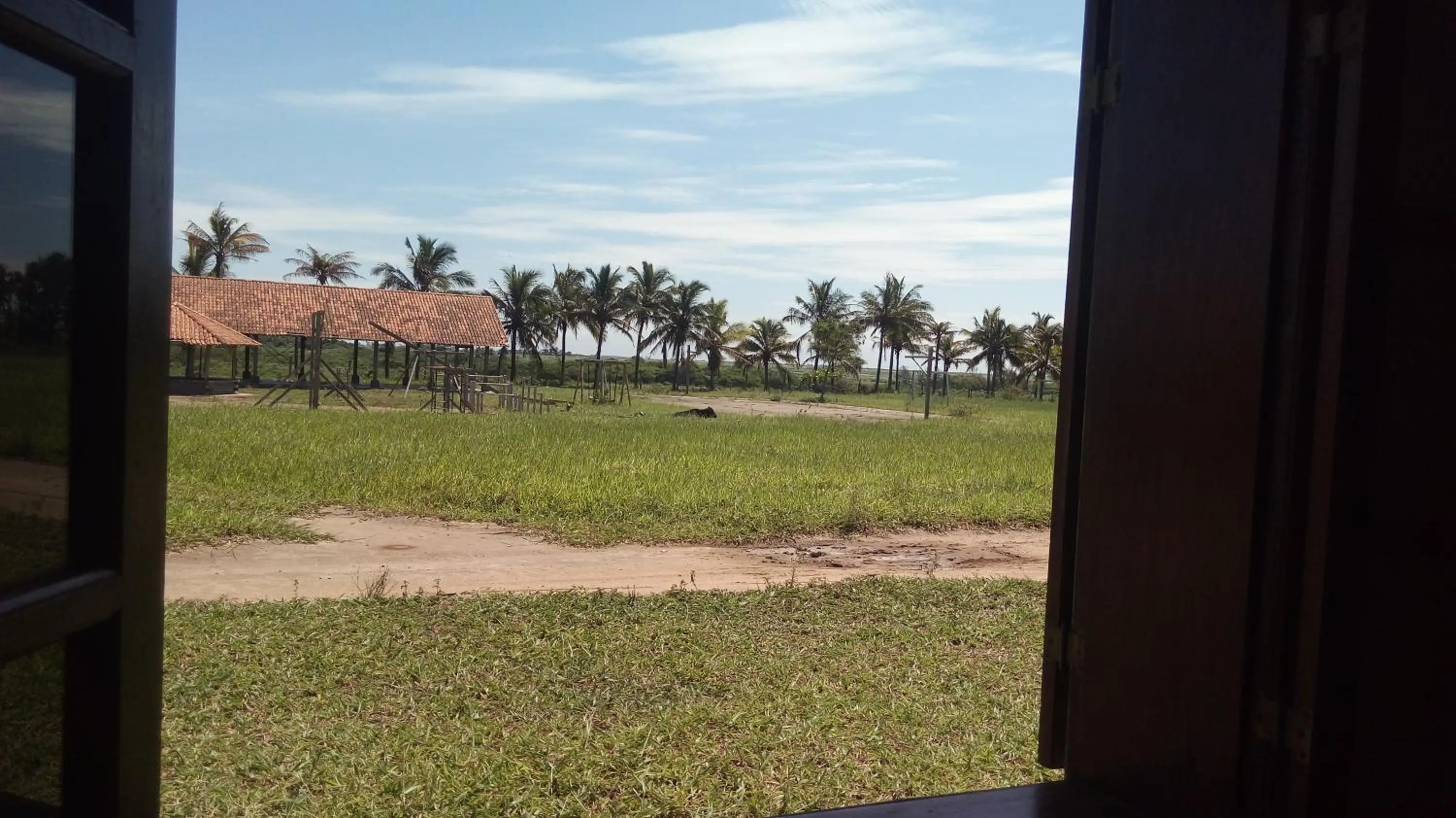 Garden view in Fazenda São Felipe