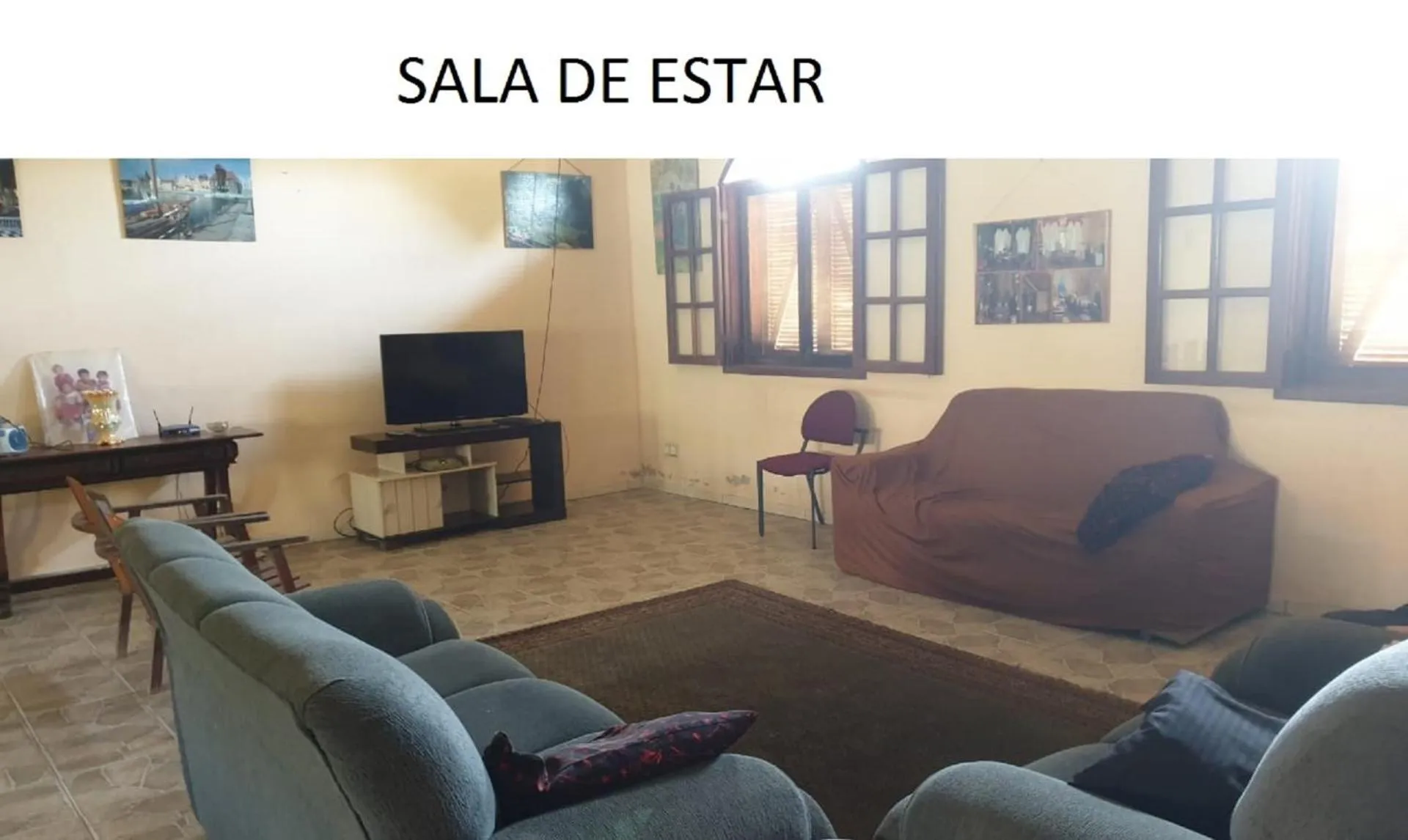 Communal lounge/ TV room in Fazenda São Felipe