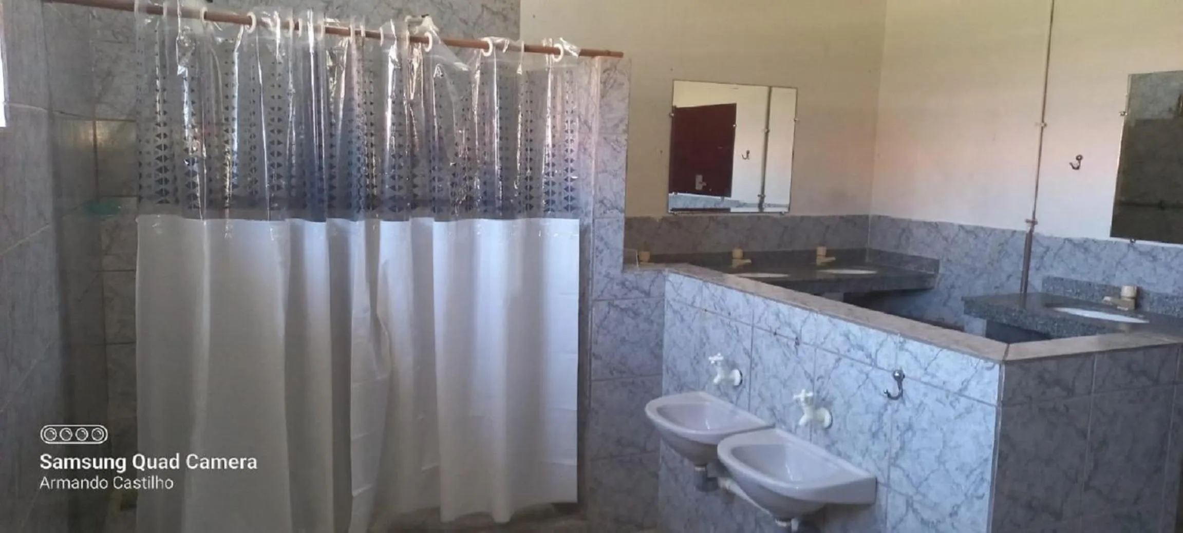 Shower in Fazenda São Felipe