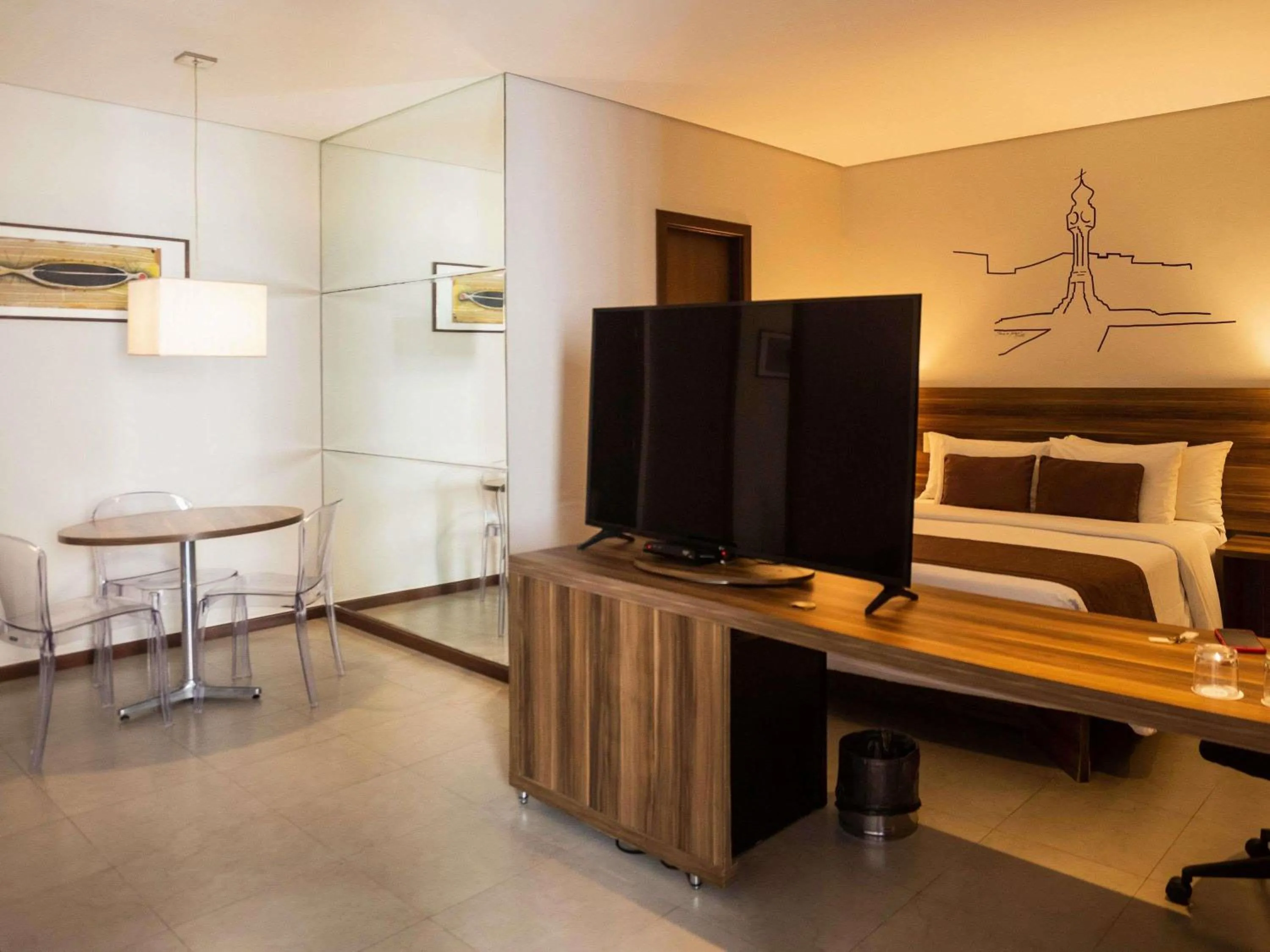 Bedroom in Mercure Belem Boulevard