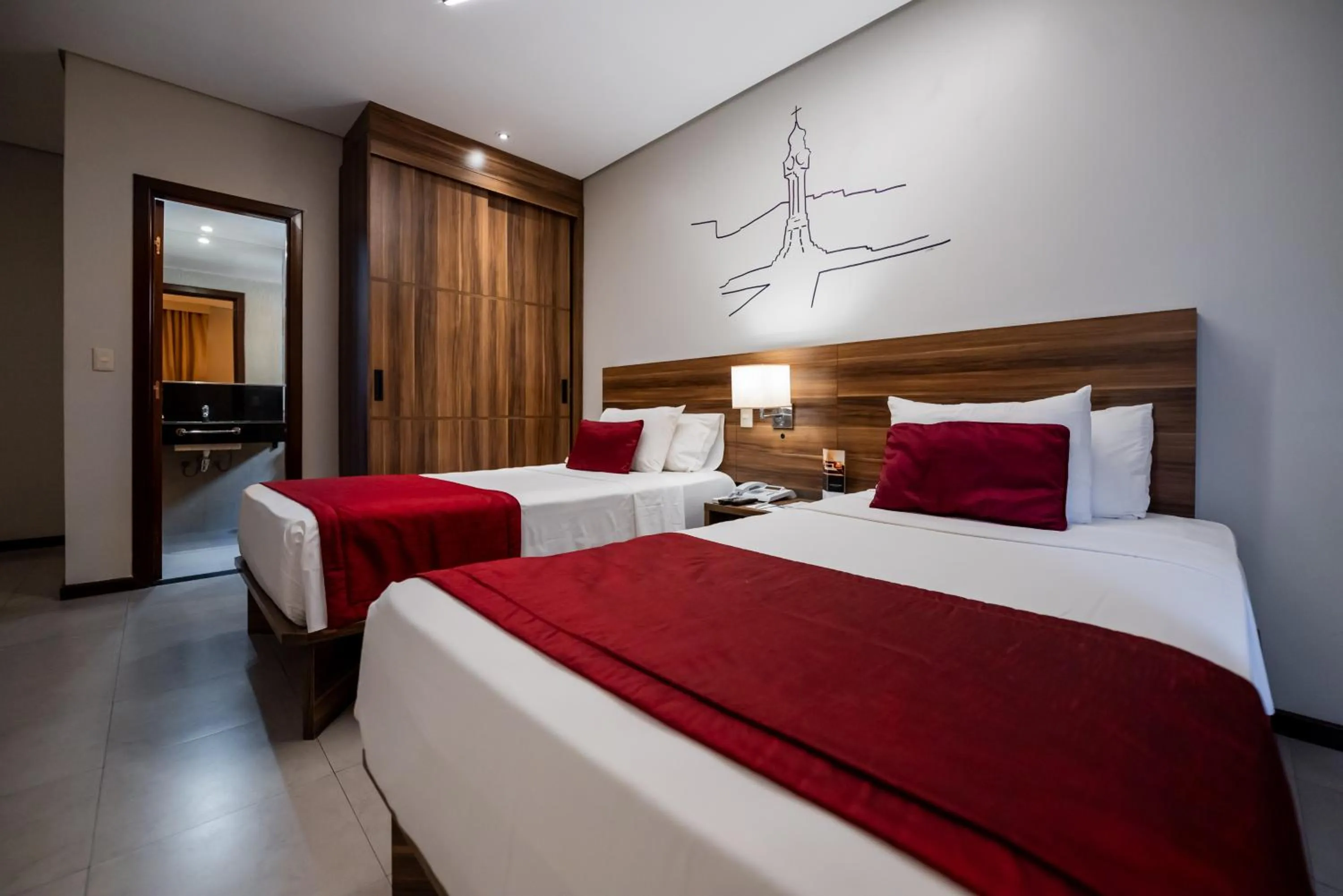 Bed in Mercure Belem Boulevard