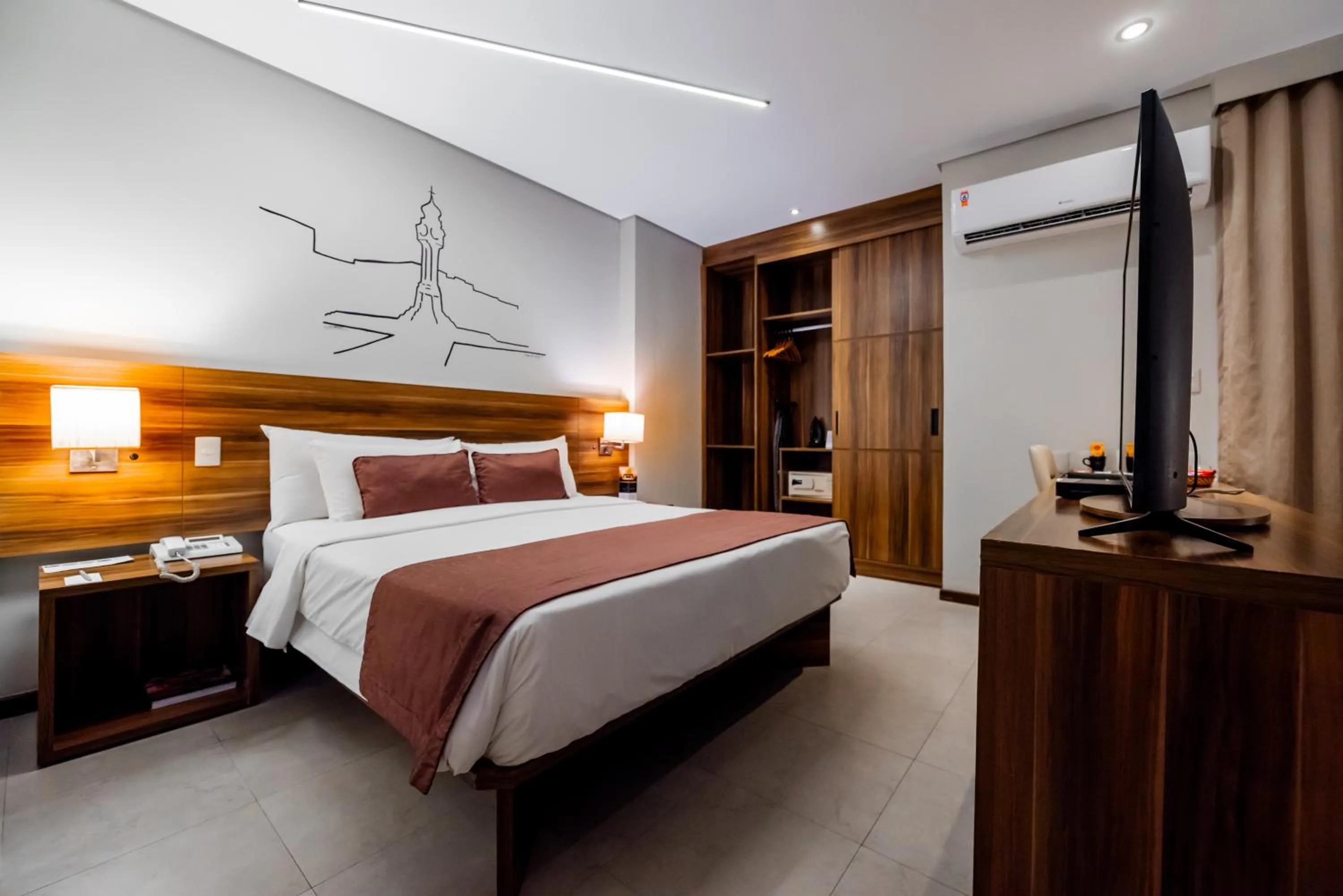 Bed in Mercure Belem Boulevard