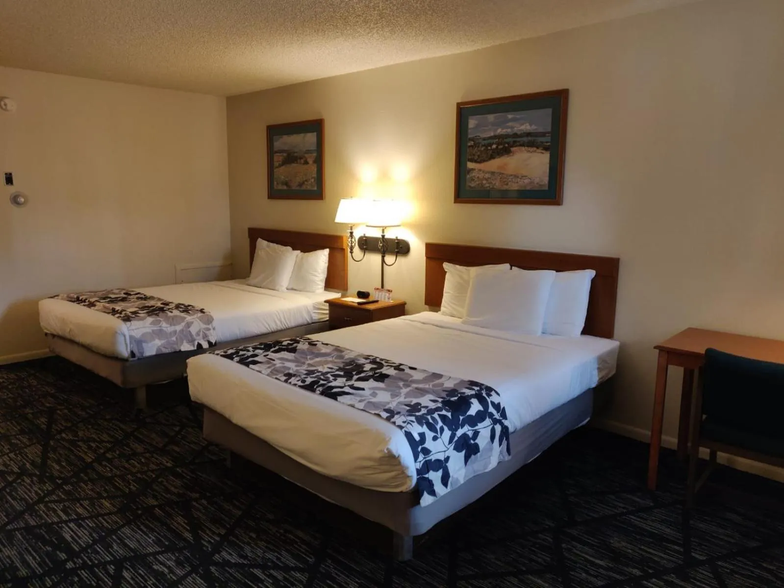 Bed in Skyline Motor Inn