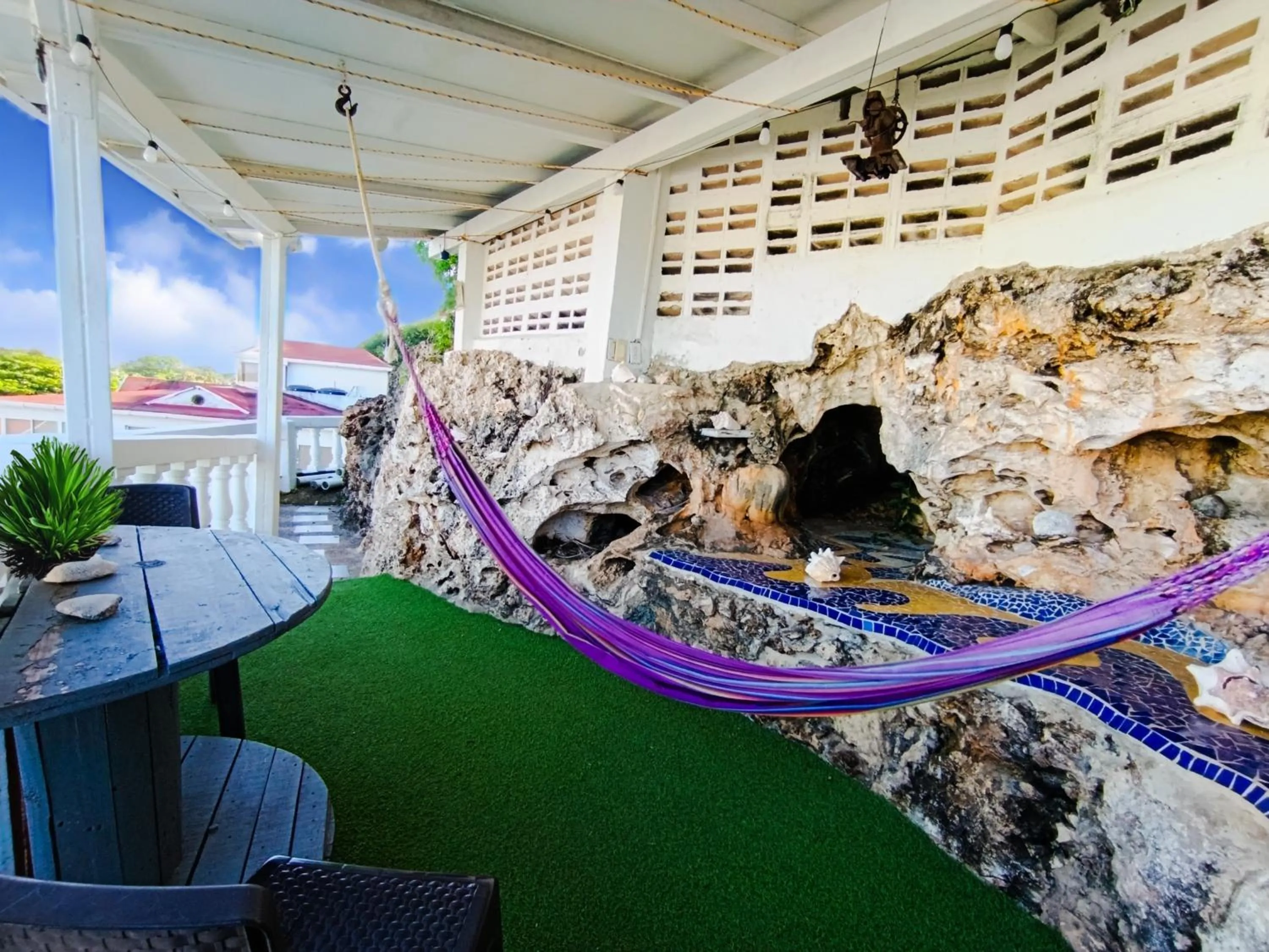 Balcony/Terrace in The Rock House Eco