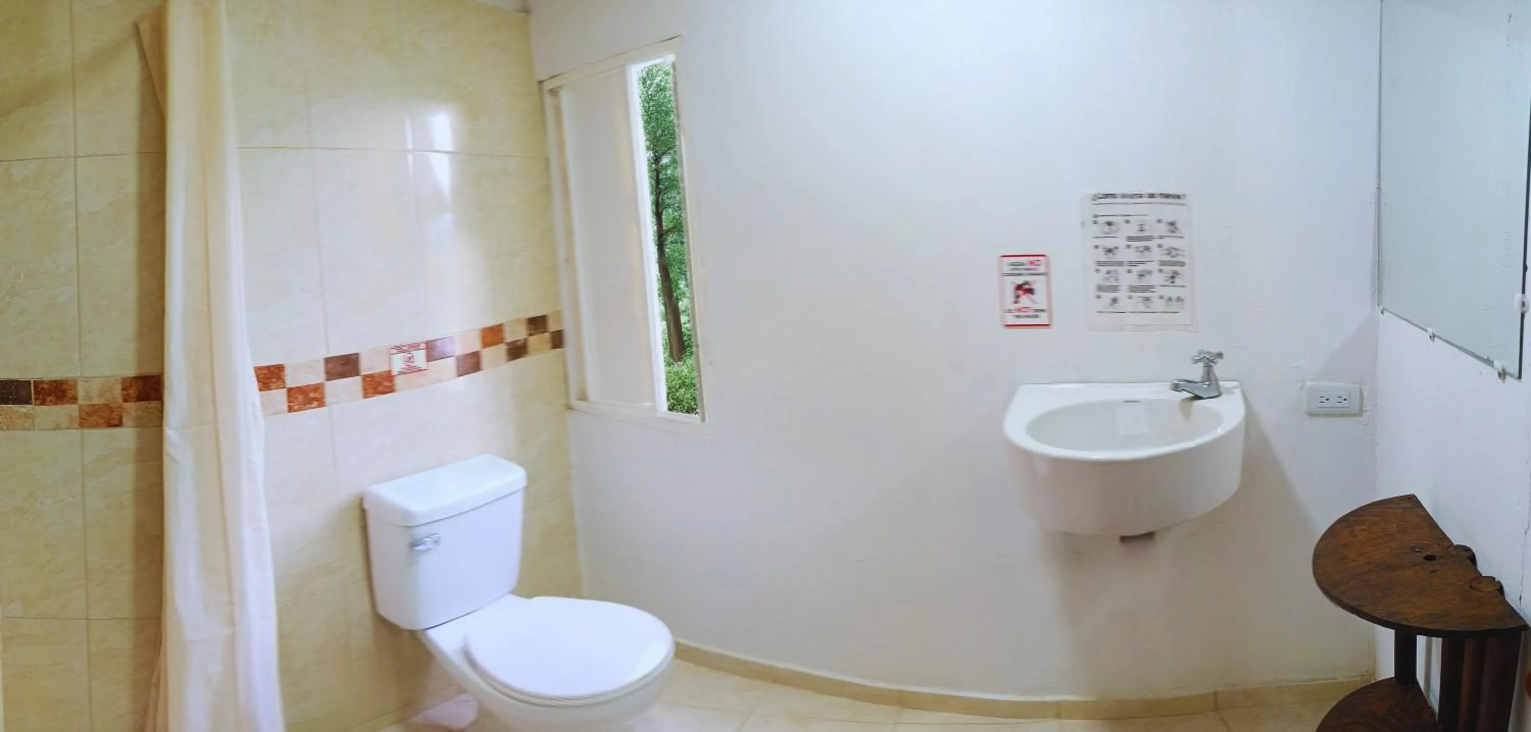 Bathroom in The Rock House Eco