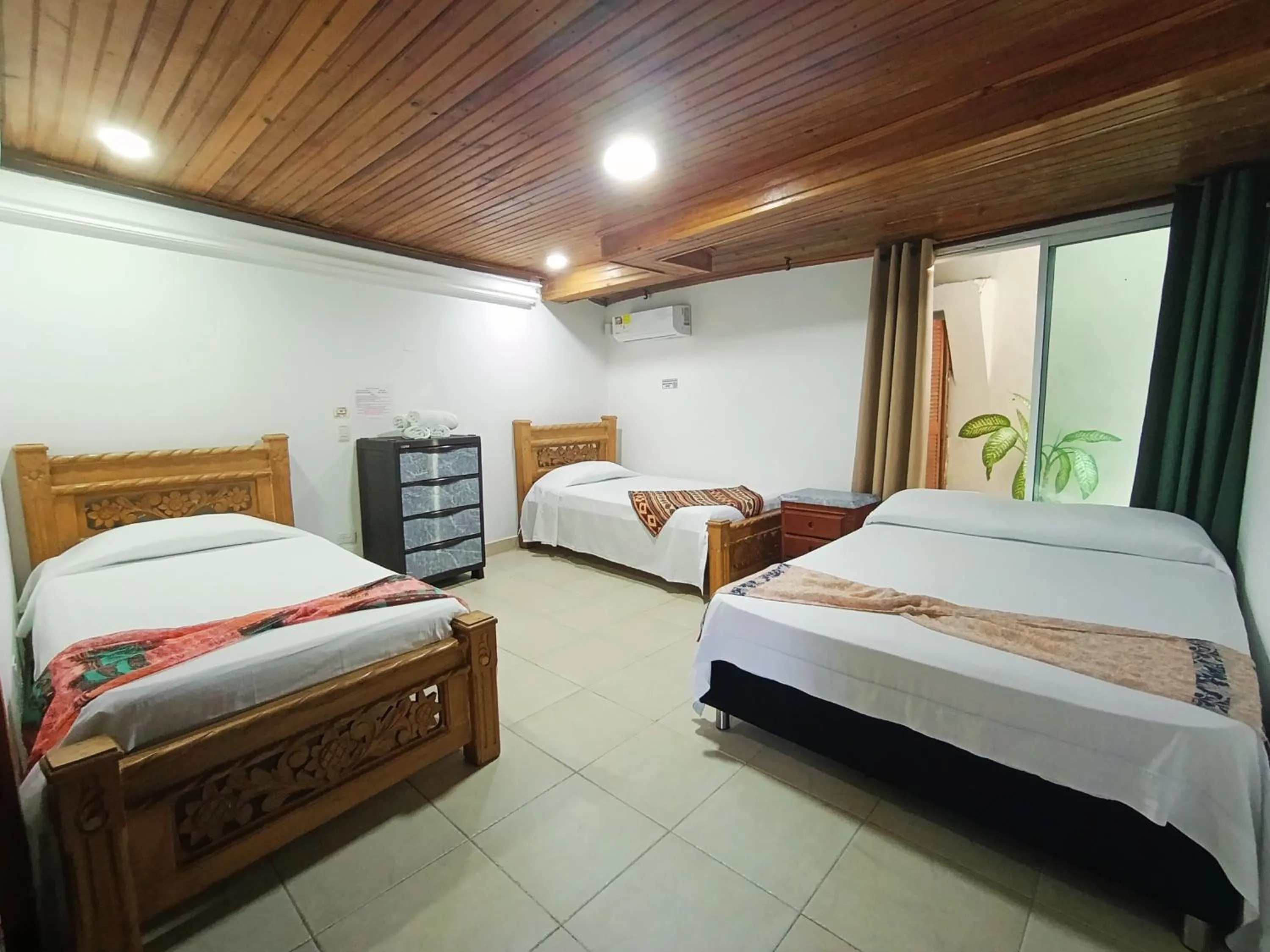 Photo of the whole room, Bed in The Rock House Eco