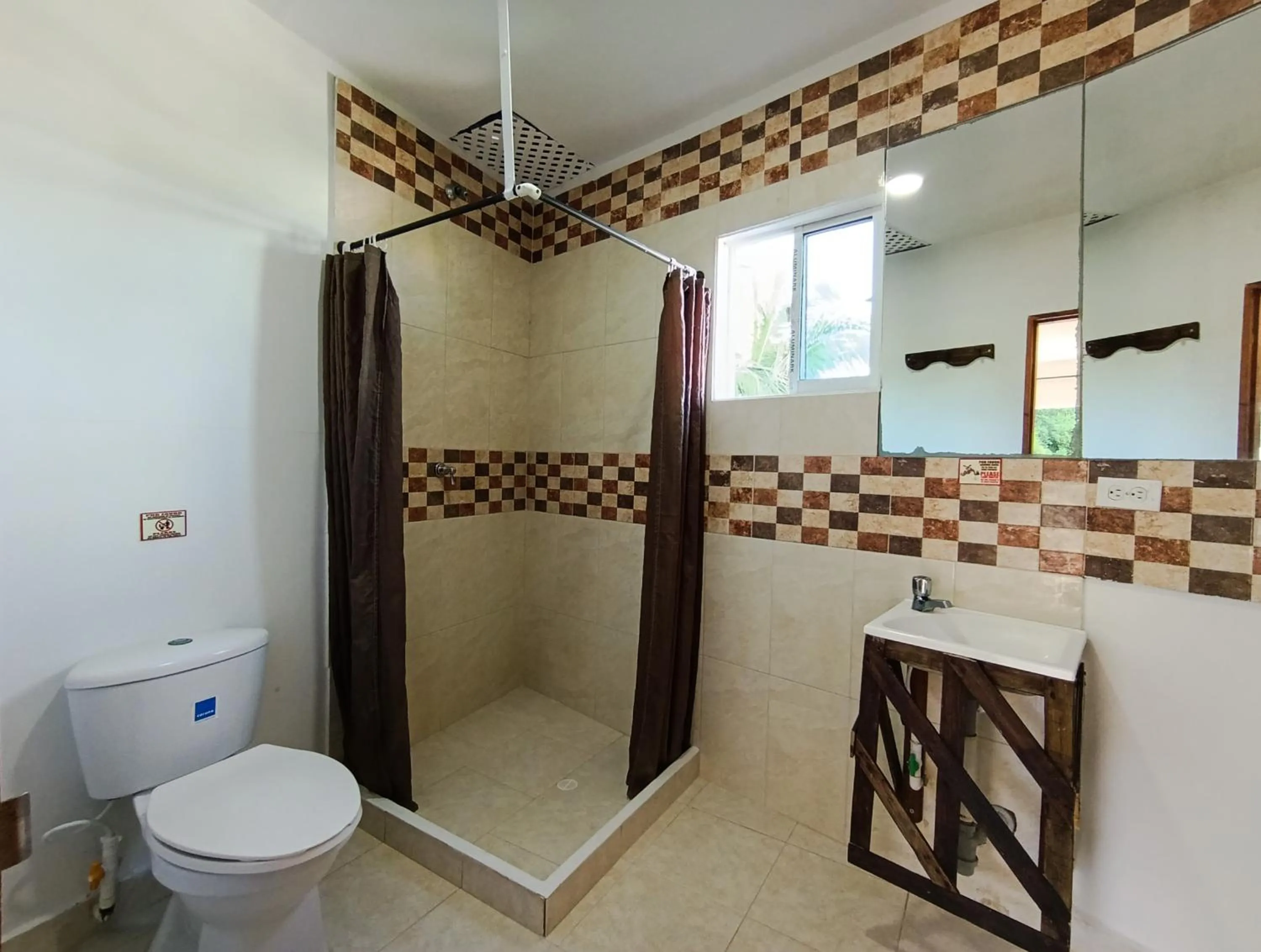 Bathroom in The Rock House Eco