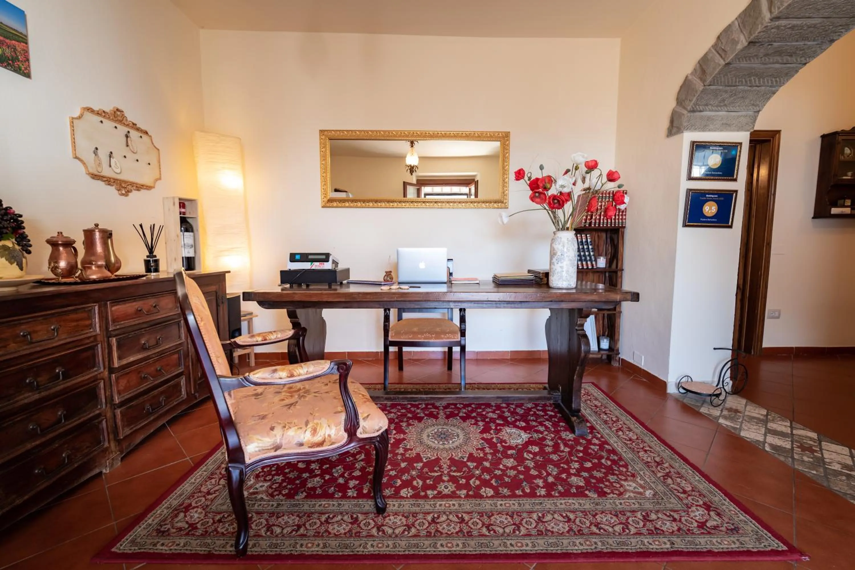 Lobby or reception in Podere Belvedere