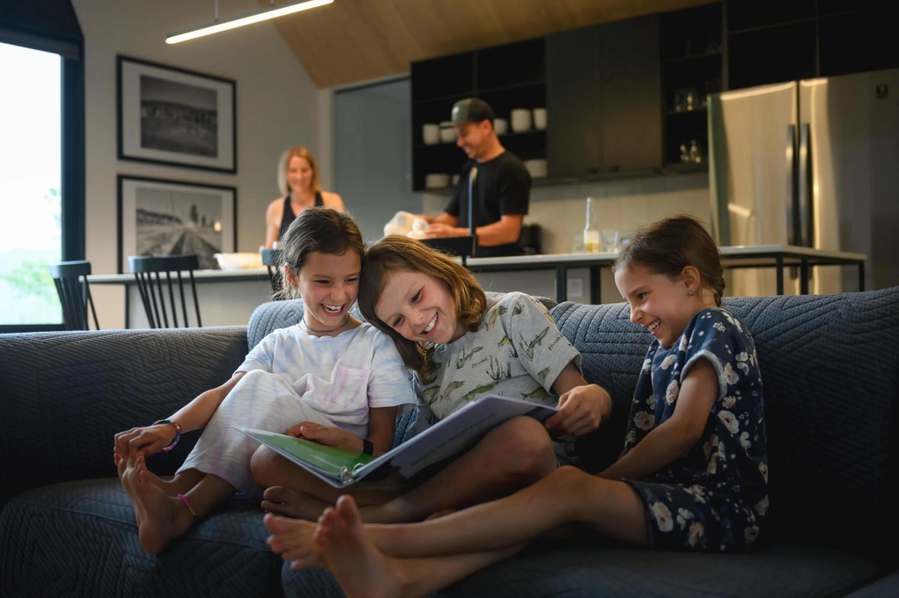 Living room in Station Touristique Duchesnay - Sepaq