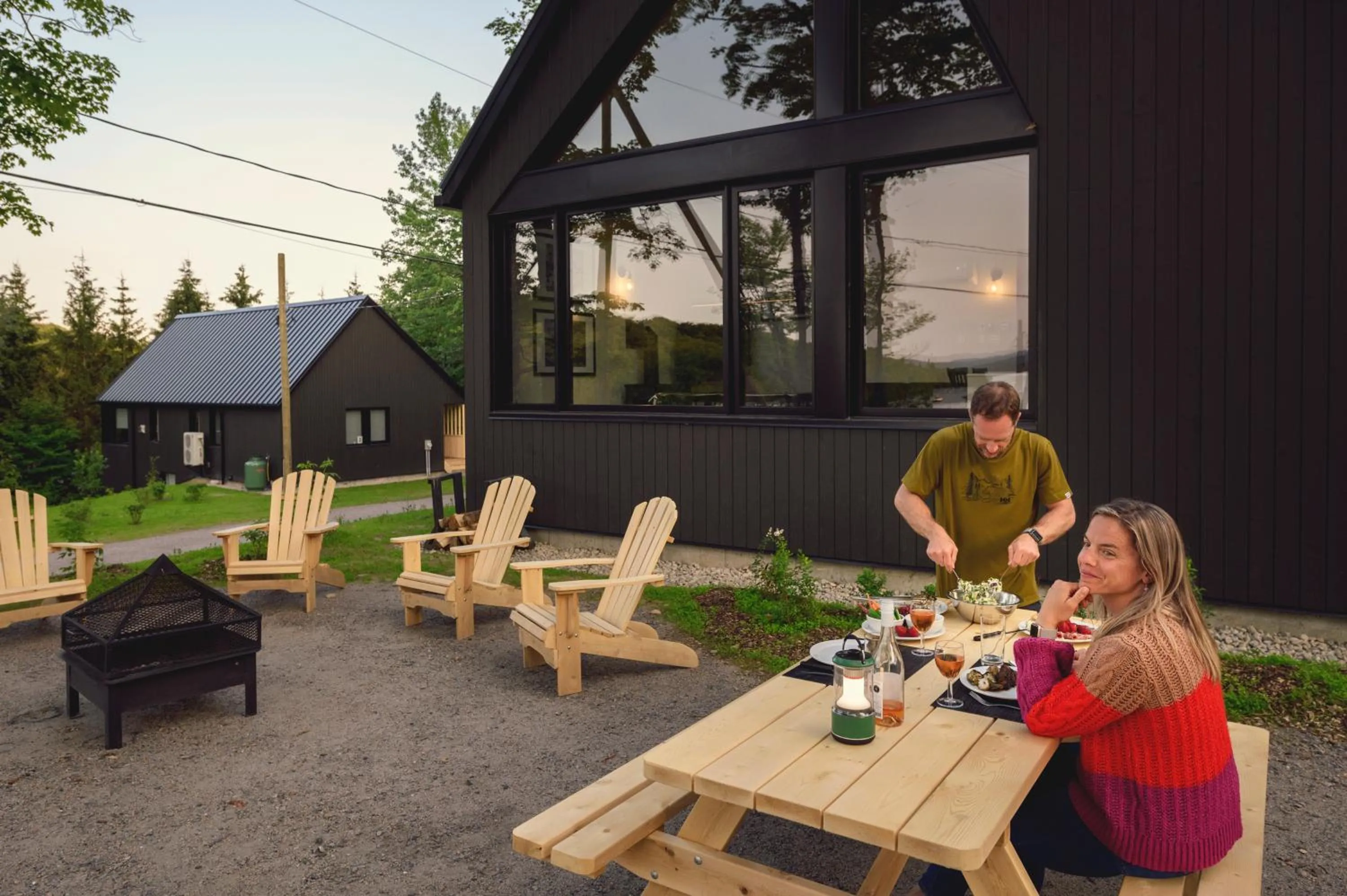 BBQ facilities in Station Touristique Duchesnay - Sepaq