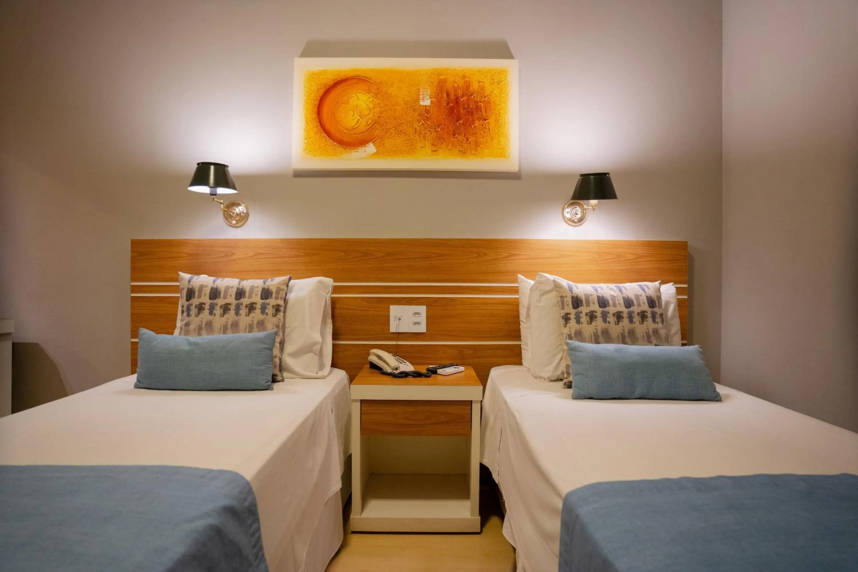 Bedroom, Bed in Hotel Minas Gerais