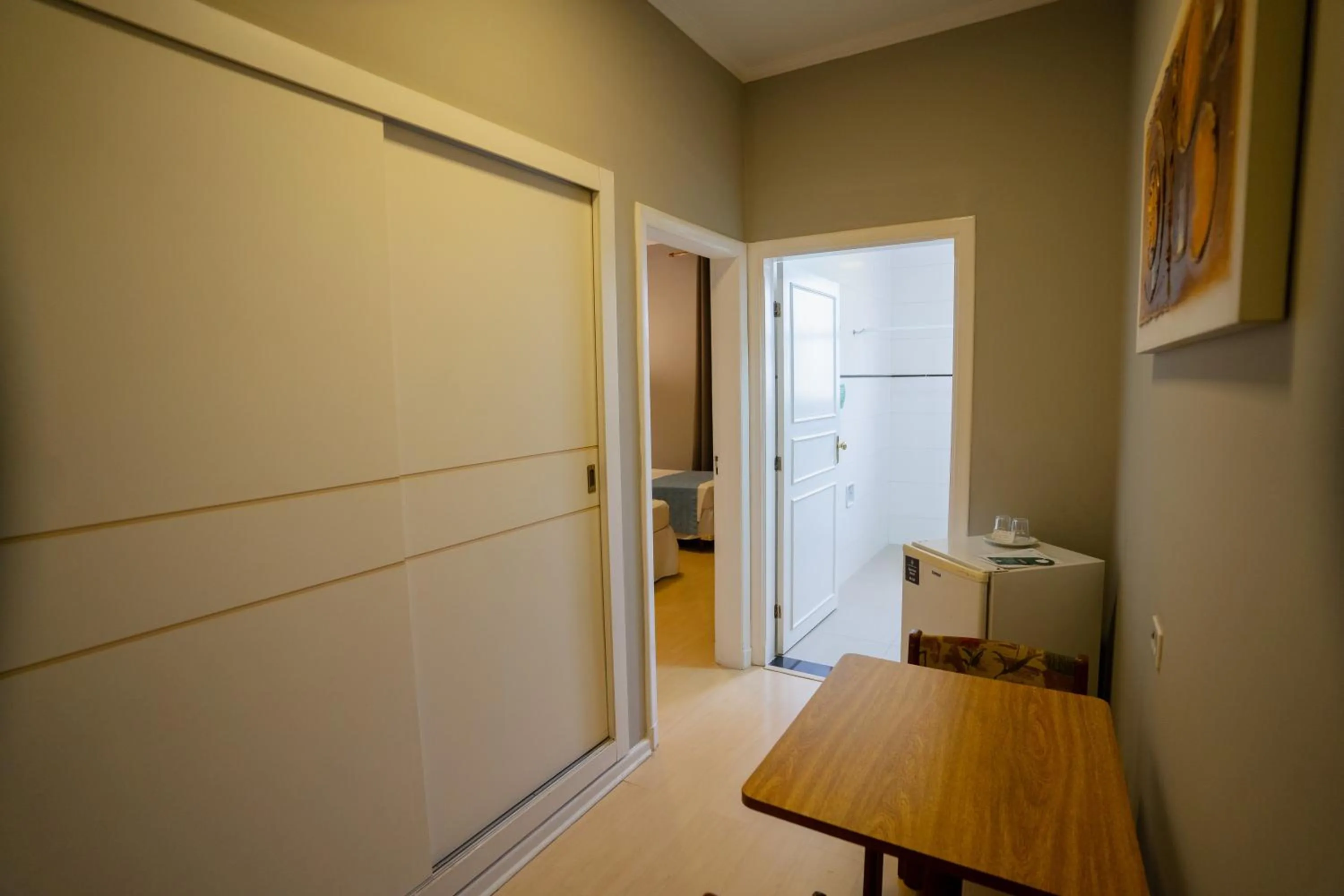 Bathroom in Hotel Minas Gerais