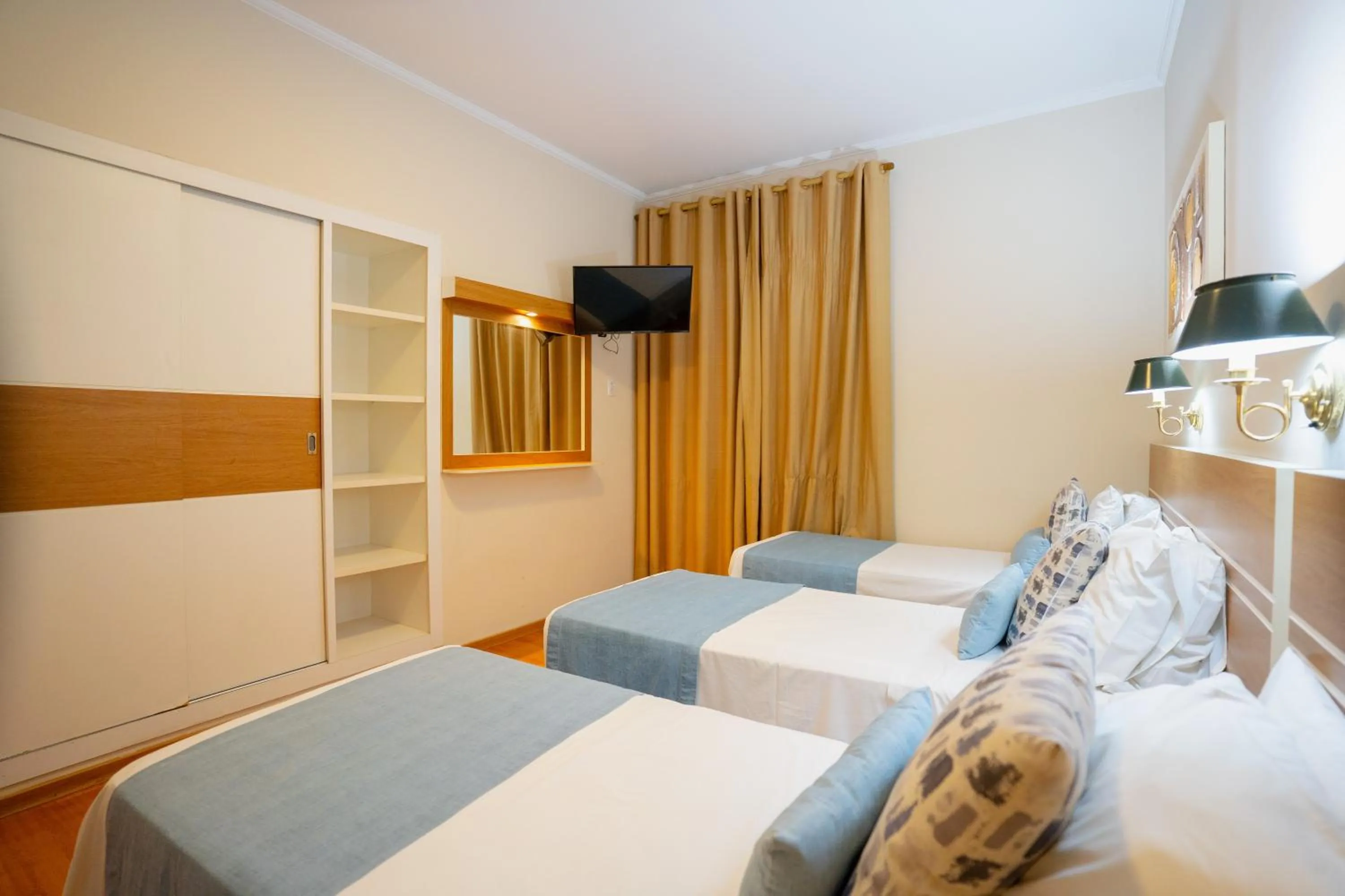 Photo of the whole room, Bed in Hotel Minas Gerais