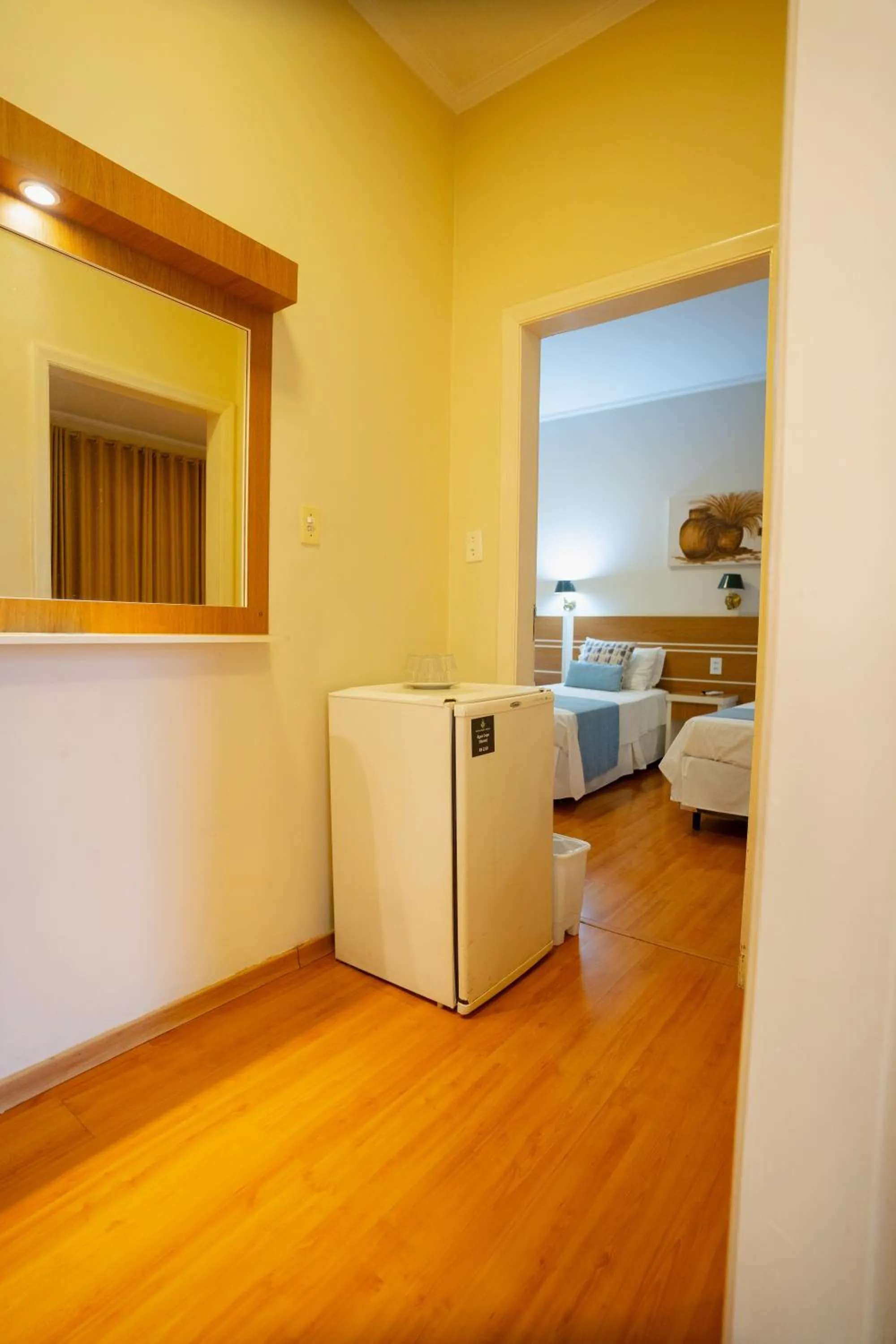 Bedroom, Bed in Hotel Minas Gerais