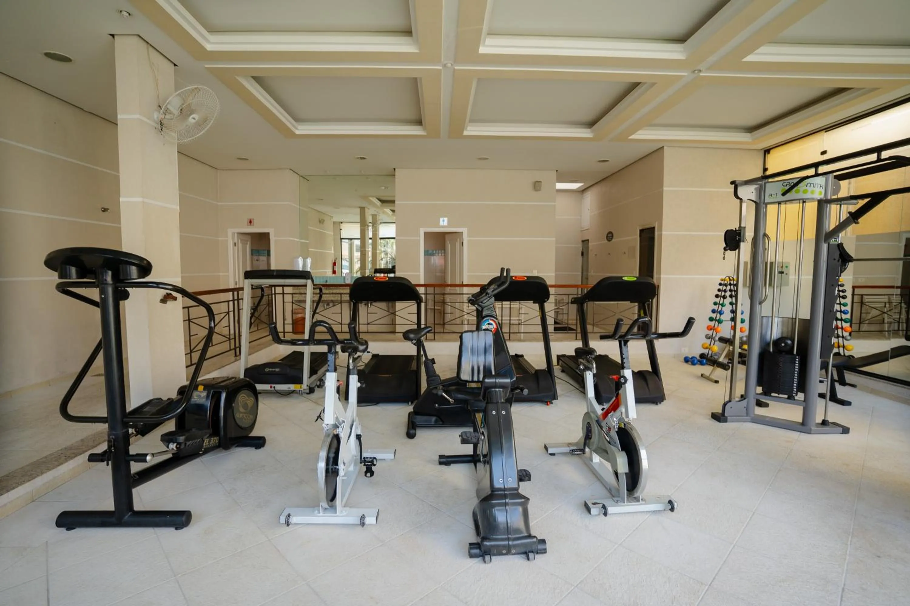 Fitness centre/facilities in Hotel Minas Gerais