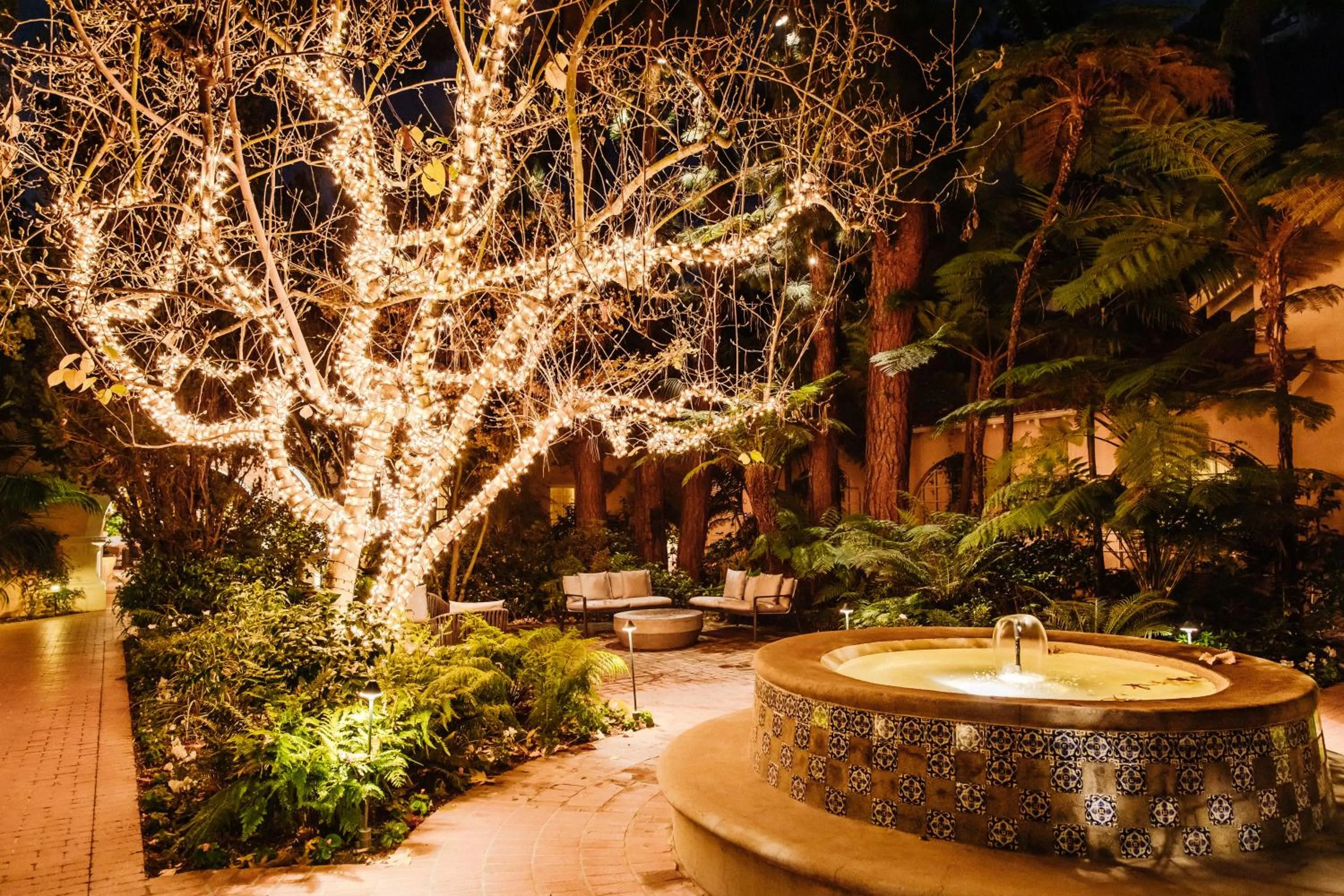 Decorative detail in Hotel Bel-Air - Dorchester Collection