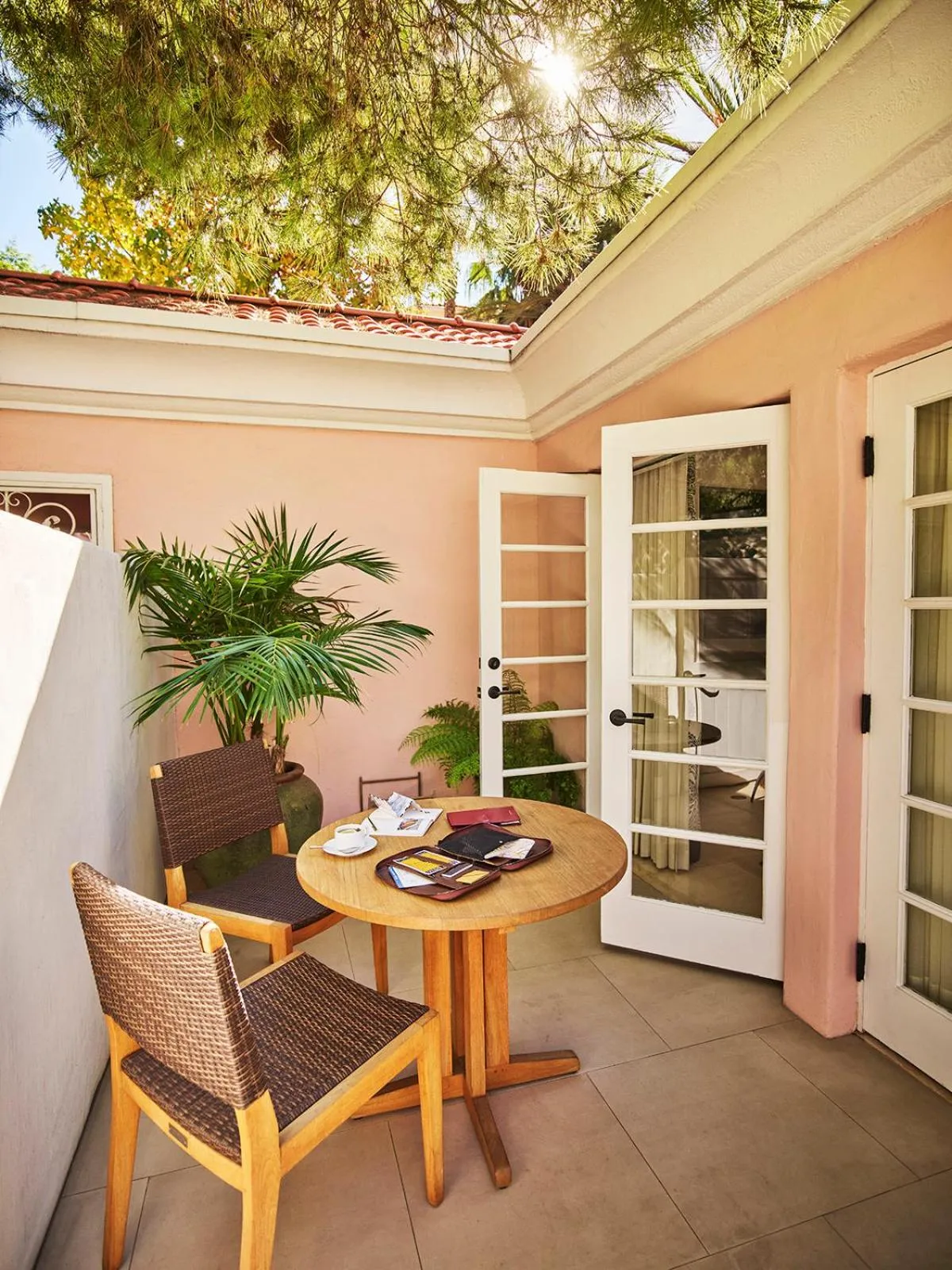 Patio in Hotel Bel-Air - Dorchester Collection
