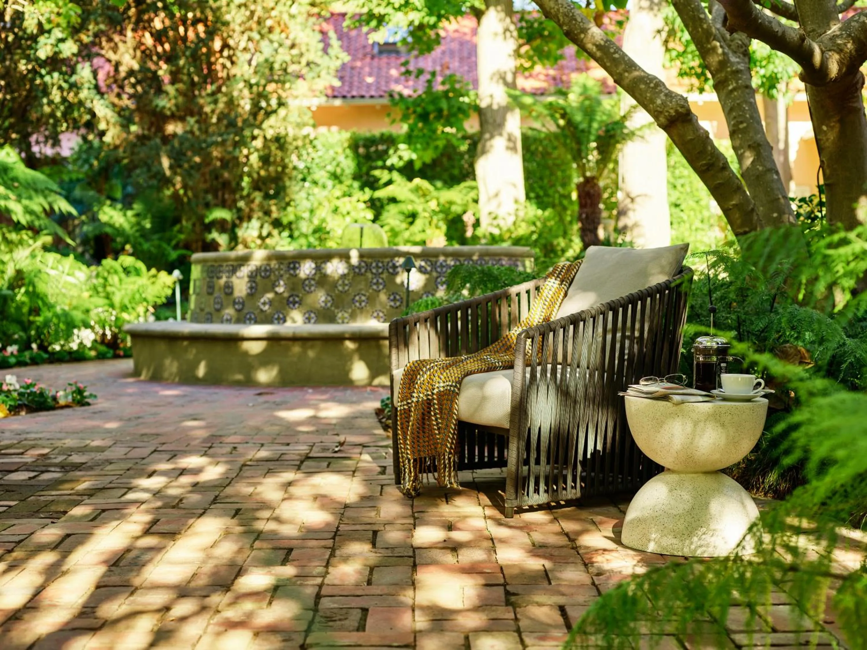 Garden in Hotel Bel-Air - Dorchester Collection