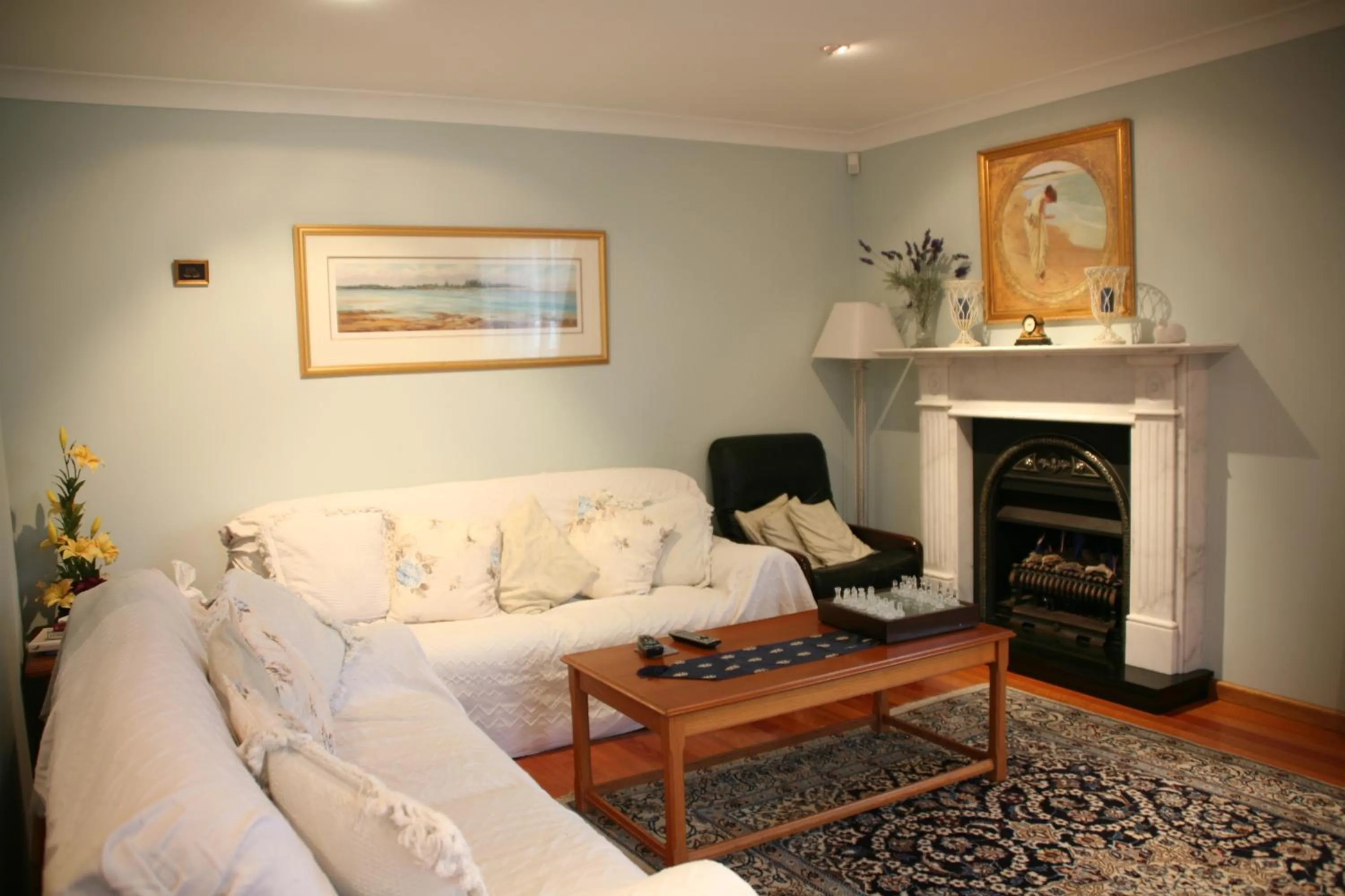 Living room in Lavender House Bed & Breakfast