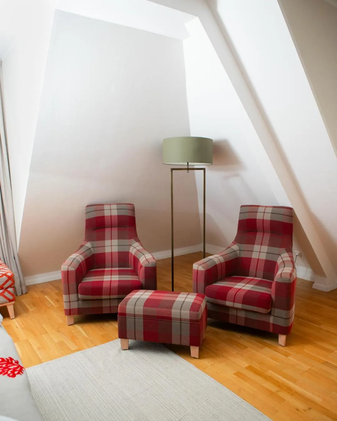 Seating area, Bed in Hotel Altes Fährhaus