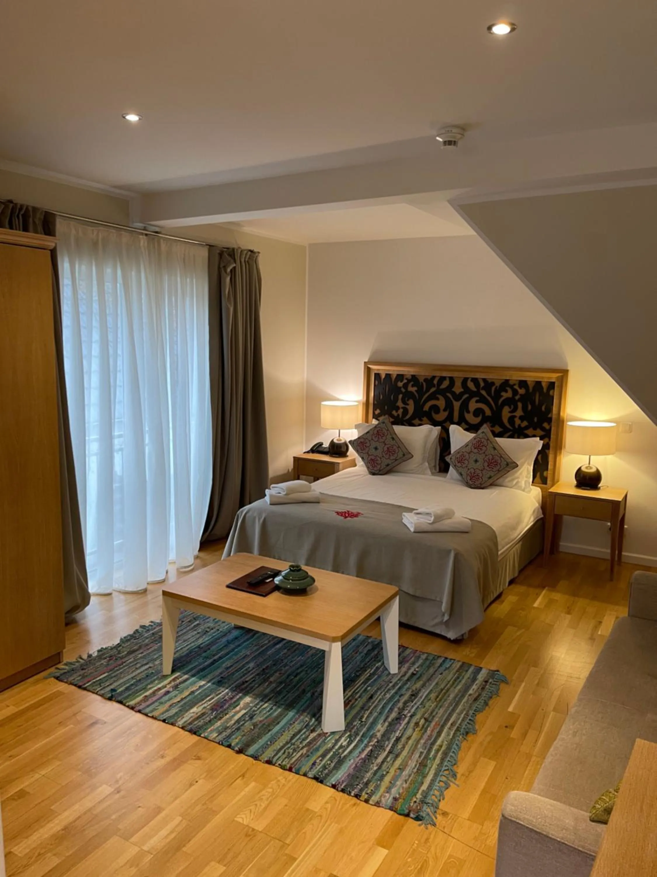 Bed in Hotel Altes Fährhaus