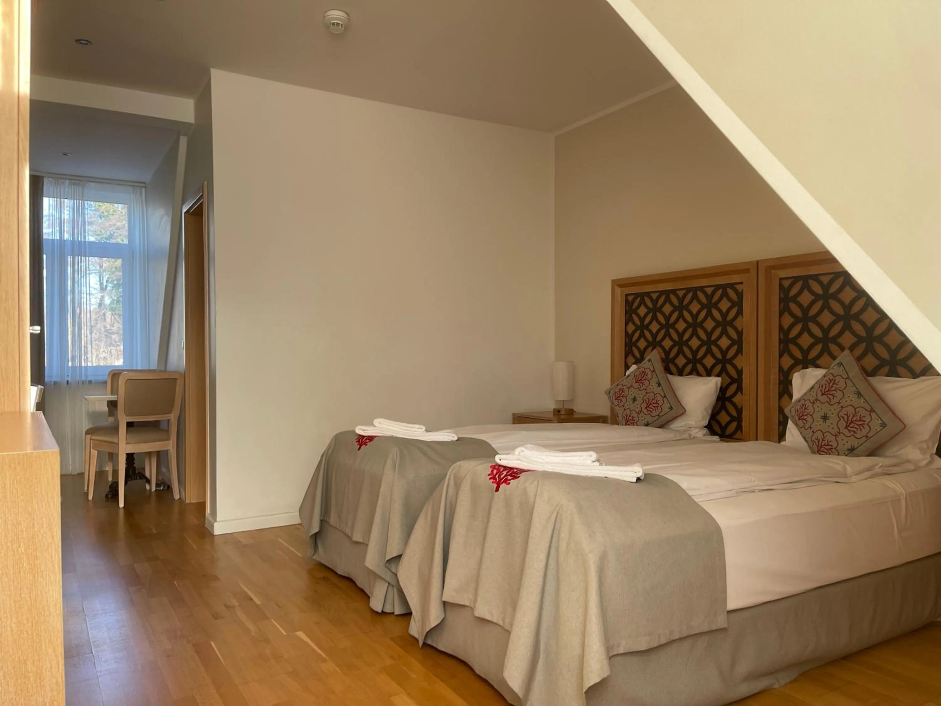 Bed in Hotel Altes Fährhaus