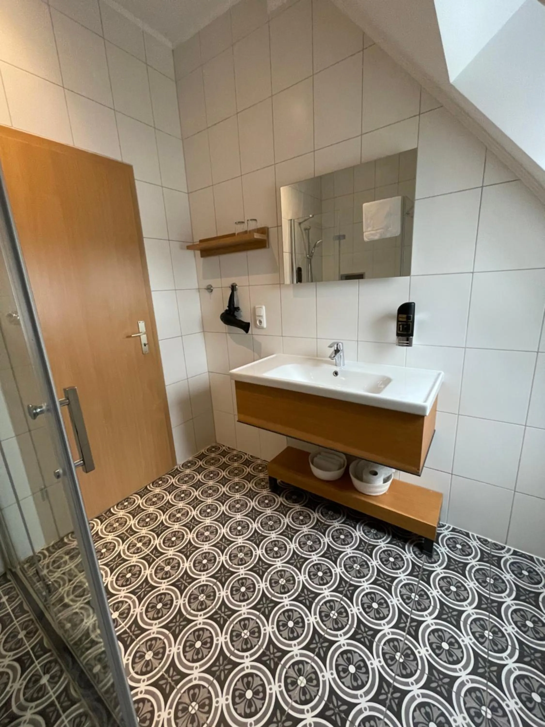 Bathroom in Hotel Altes Fährhaus