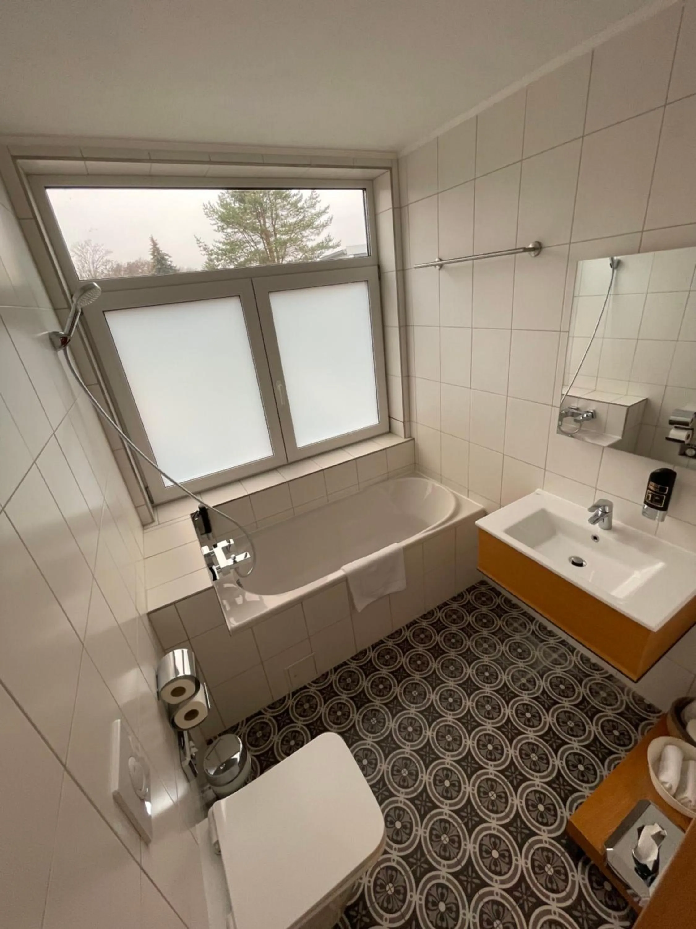 Shower in Hotel Altes Fährhaus