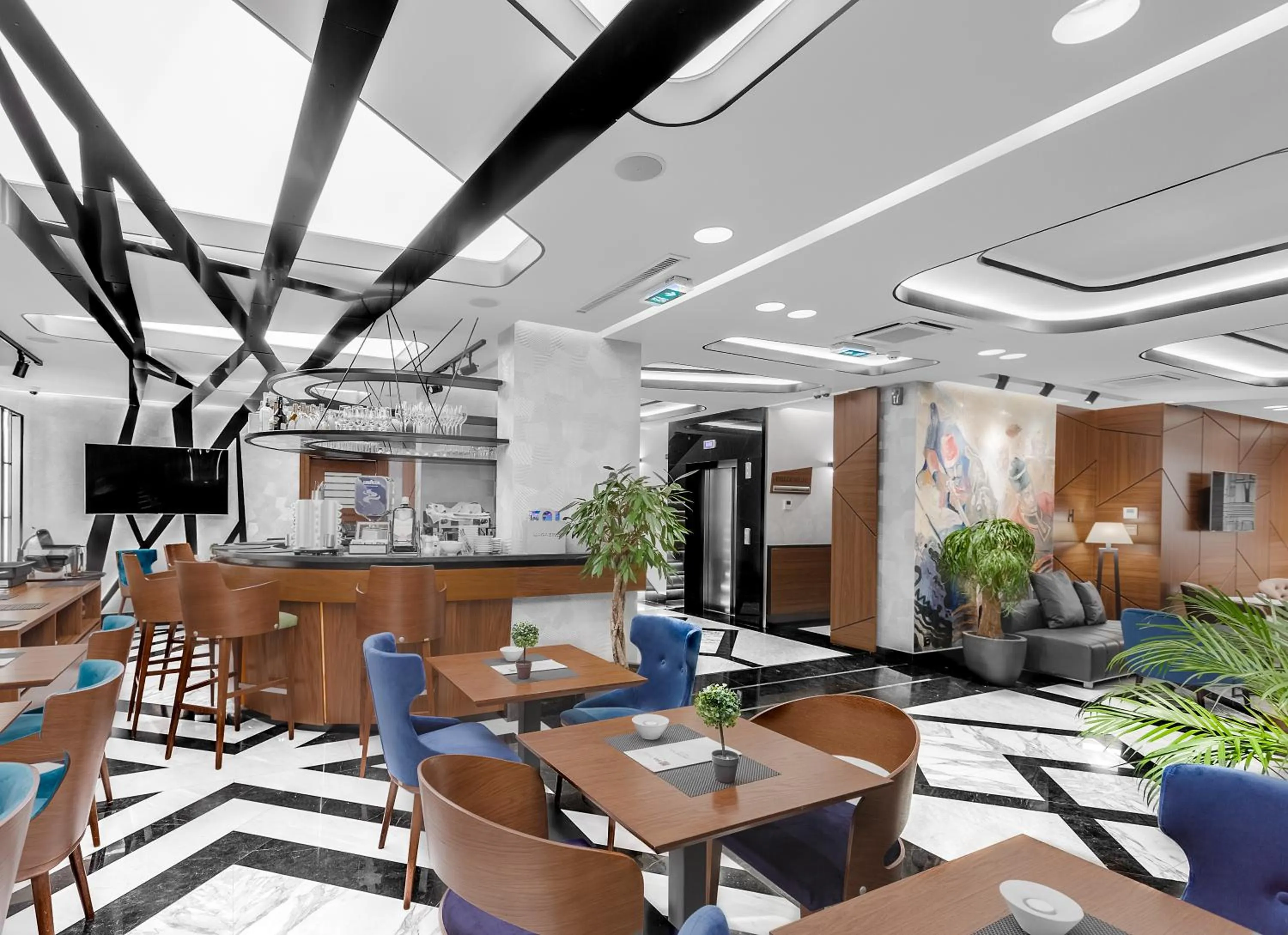 Lounge or bar in Sky Hotel