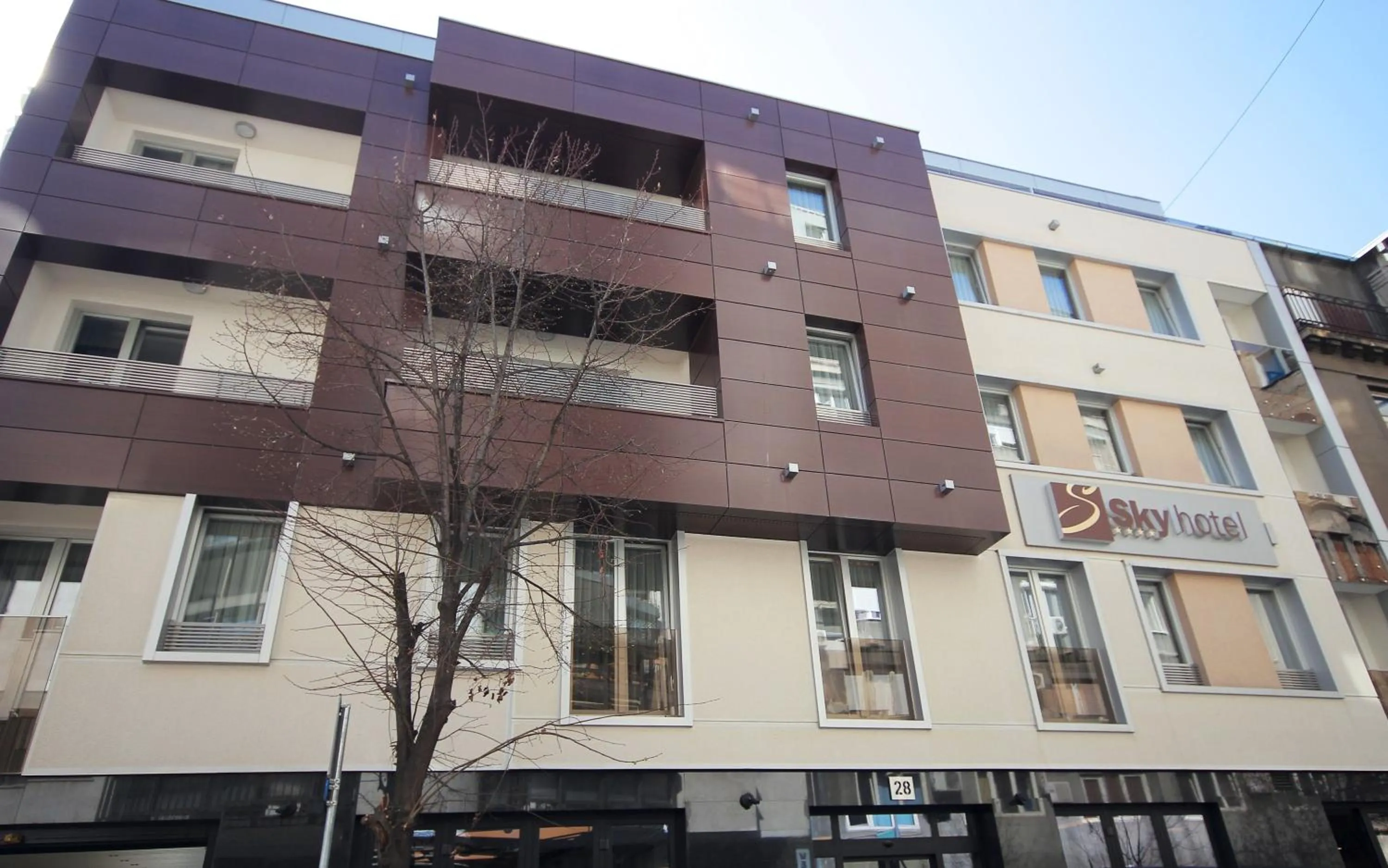 Property building in Sky Hotel