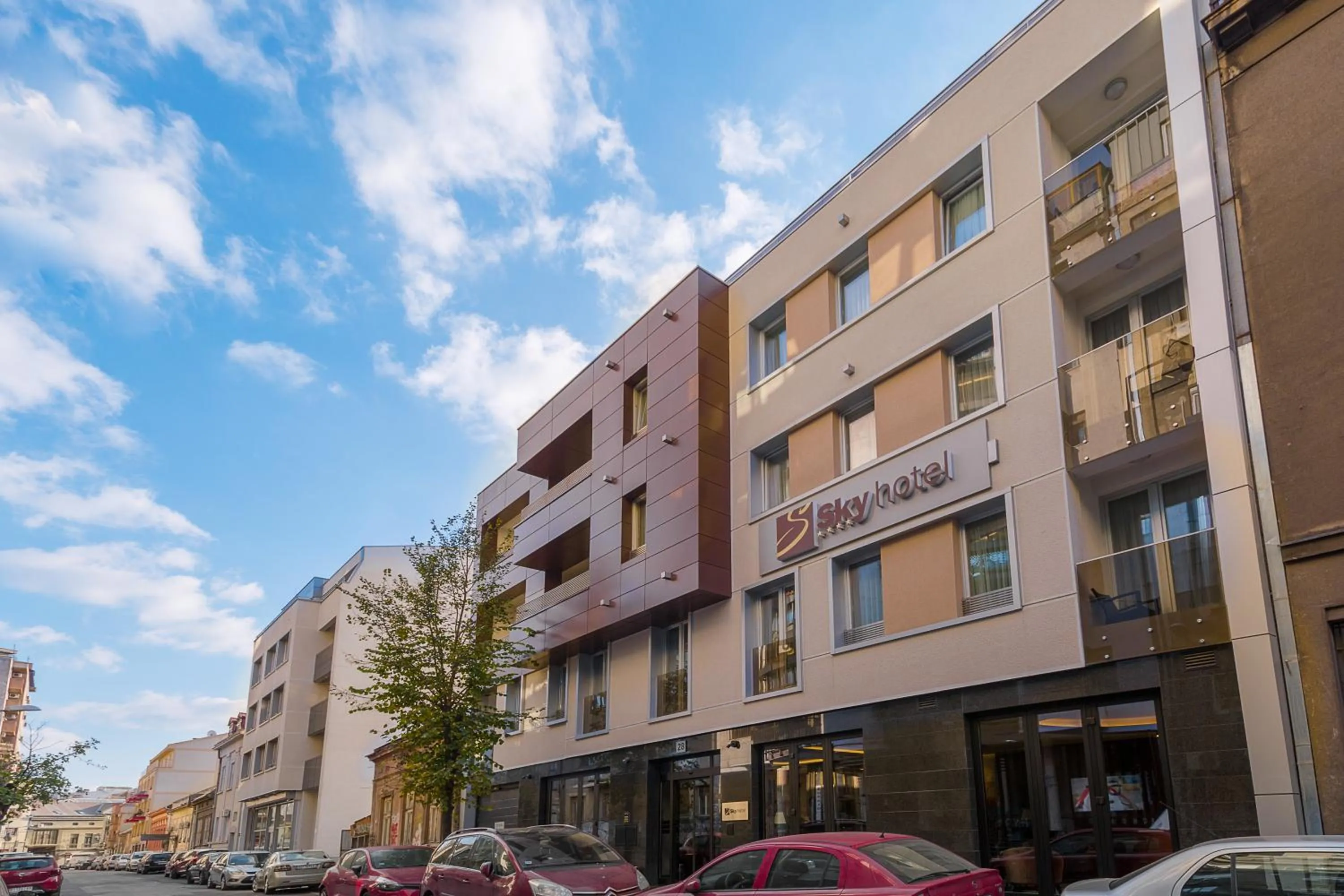 Off site in Sky Hotel