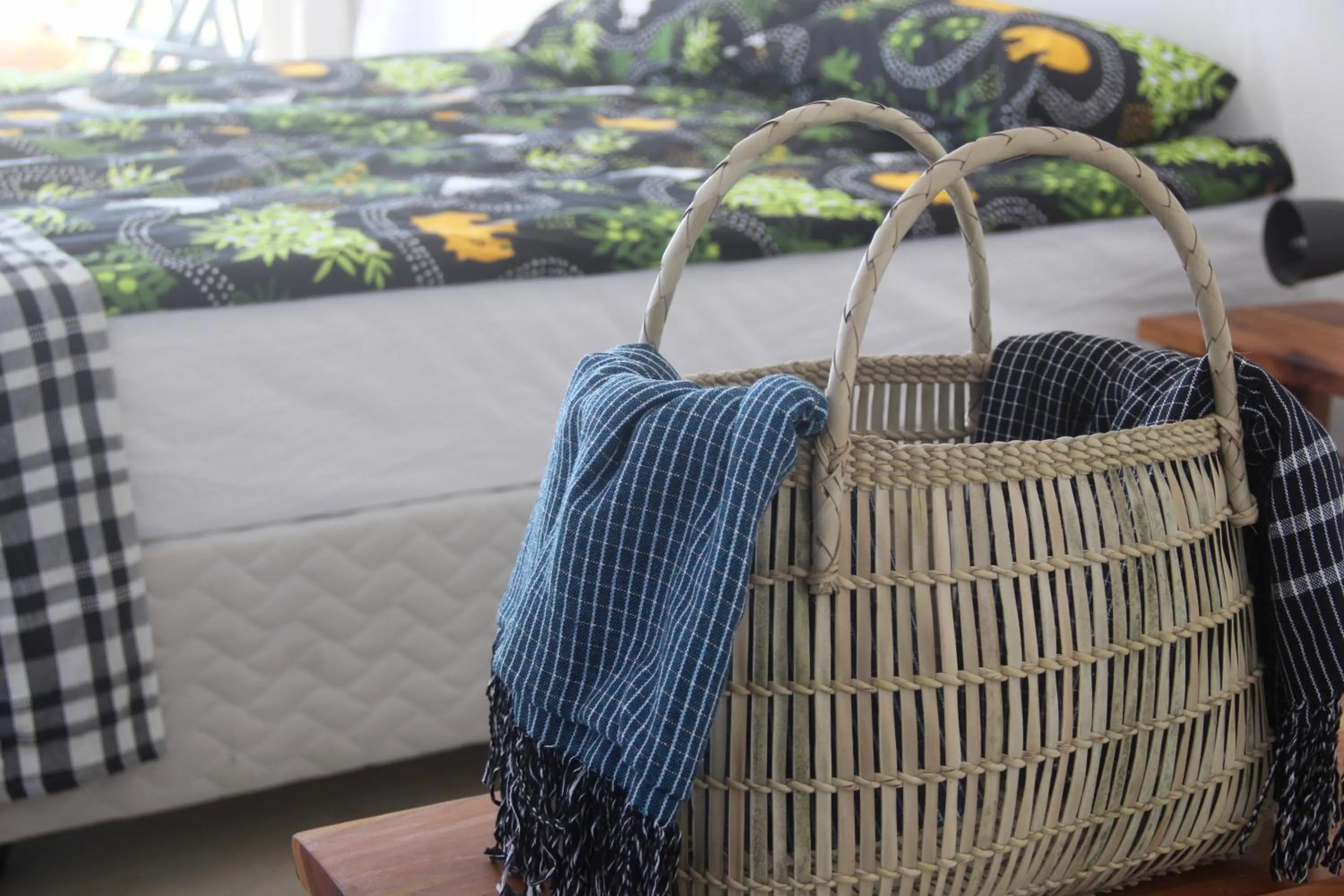 Decorative detail, Bed in Liquid Dive Adventures